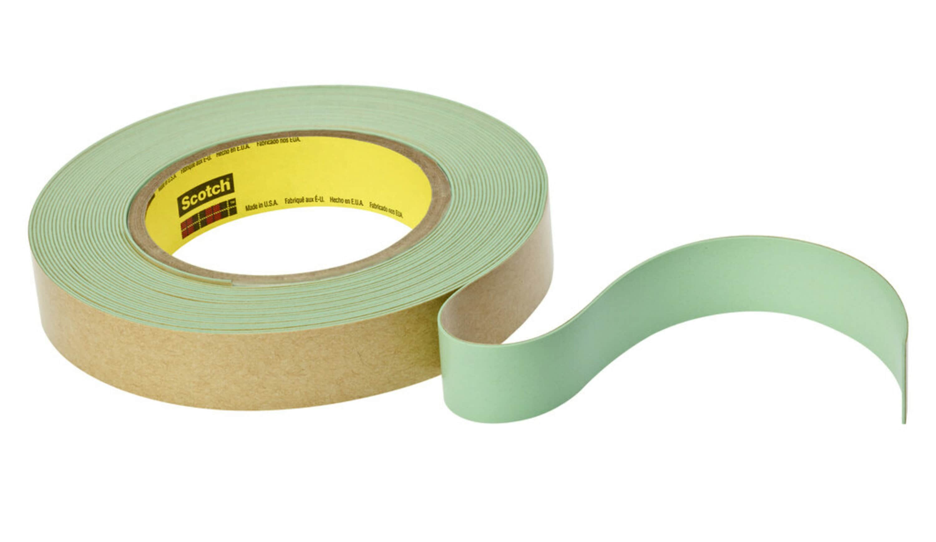 3M™ Seam Sealing Tape, Light Green, 9.1 m x 22.5 mm x 0.9 mm, paintable, 08476