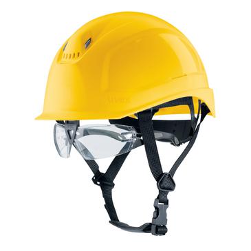 uvex pheos S-KR IES 9772161 safety helmet, yellow, with ventilation