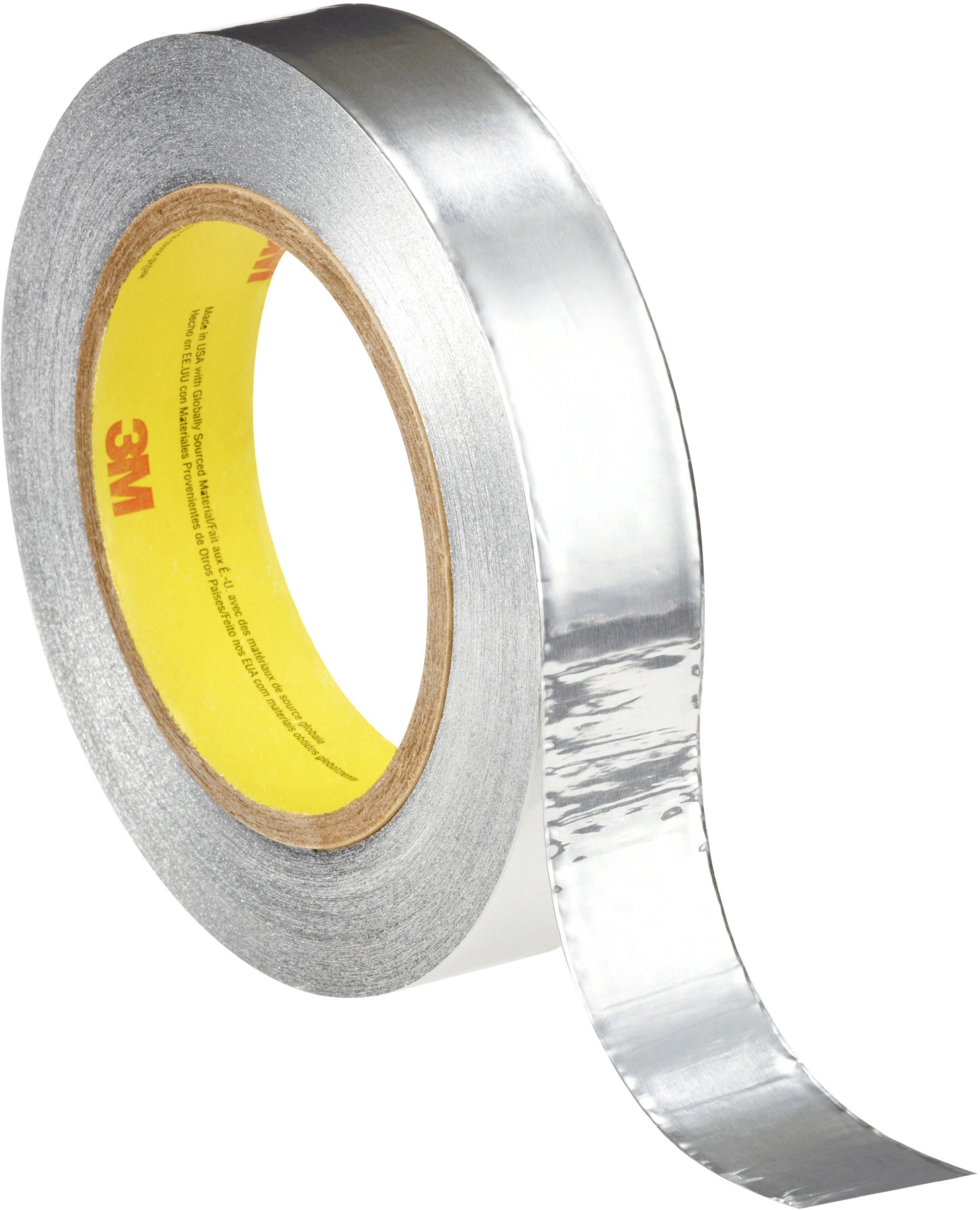 3M™ Aluminium Adhesive Tape 431, Silver, 12 mm x 55 m, 0.09 mm