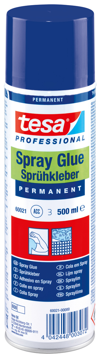 Colle en spray tesa Permanent 500 ml