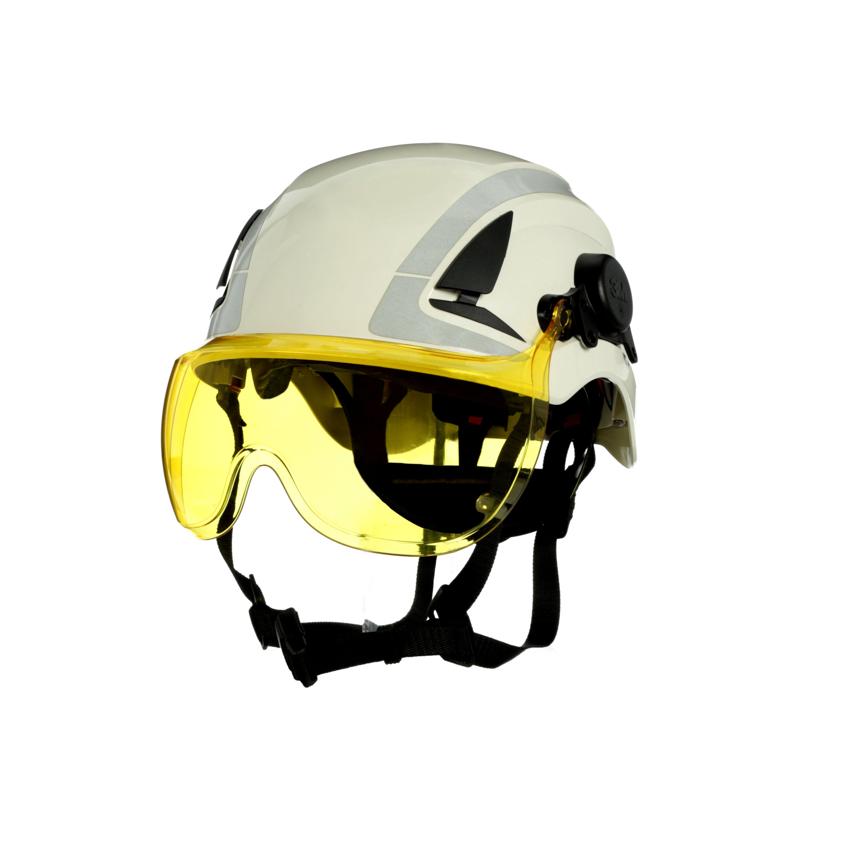 3M™ X5-SV03-CE Short Visor for the X5000 and X5500 safety helmets, yellow, anti-fog and anti-scratch coating, polycarbonate, 10 pieces