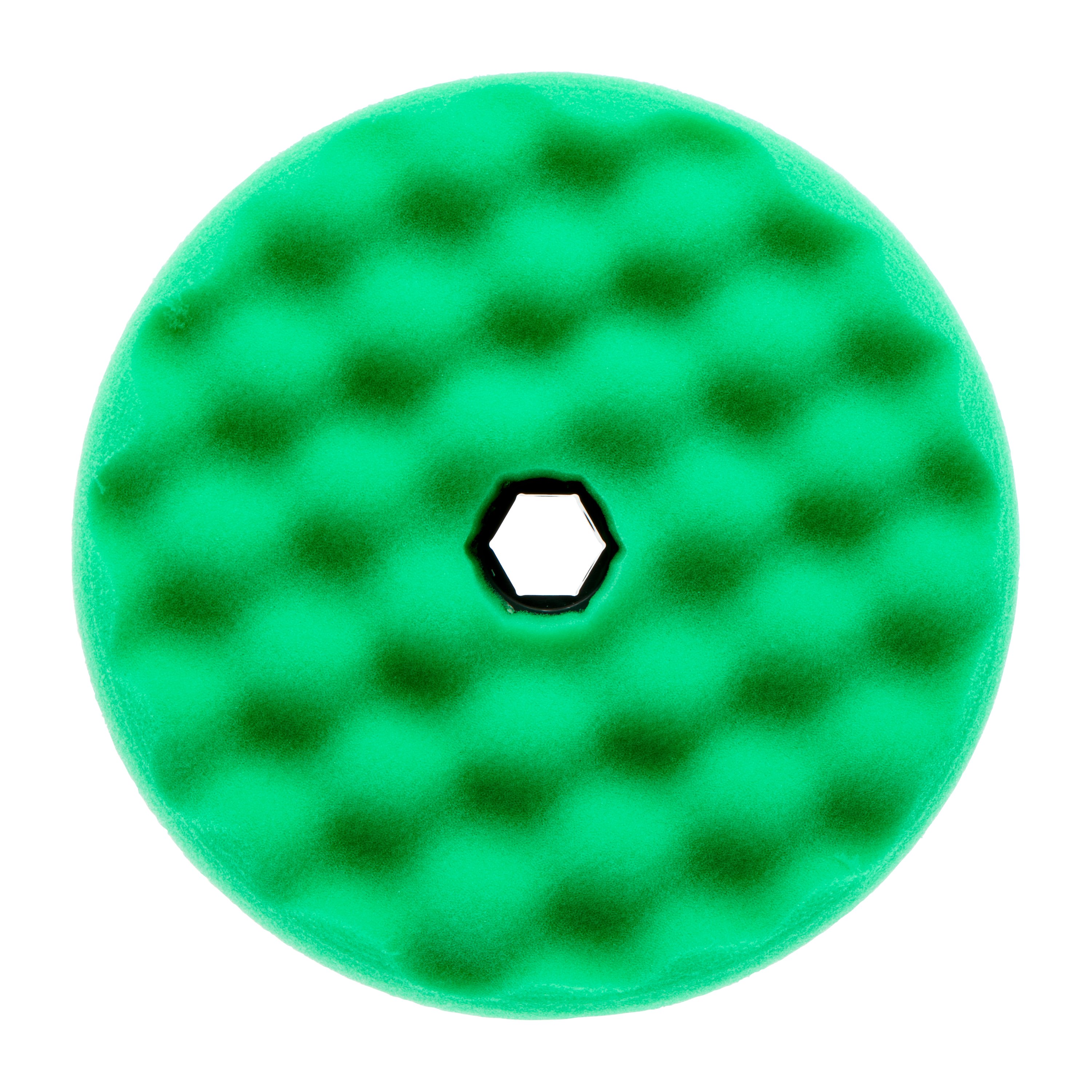 Mousse de polissage Quick Connect 3M™ Perfect-It™, à picots double face, verte, ø 150 mm, 50962