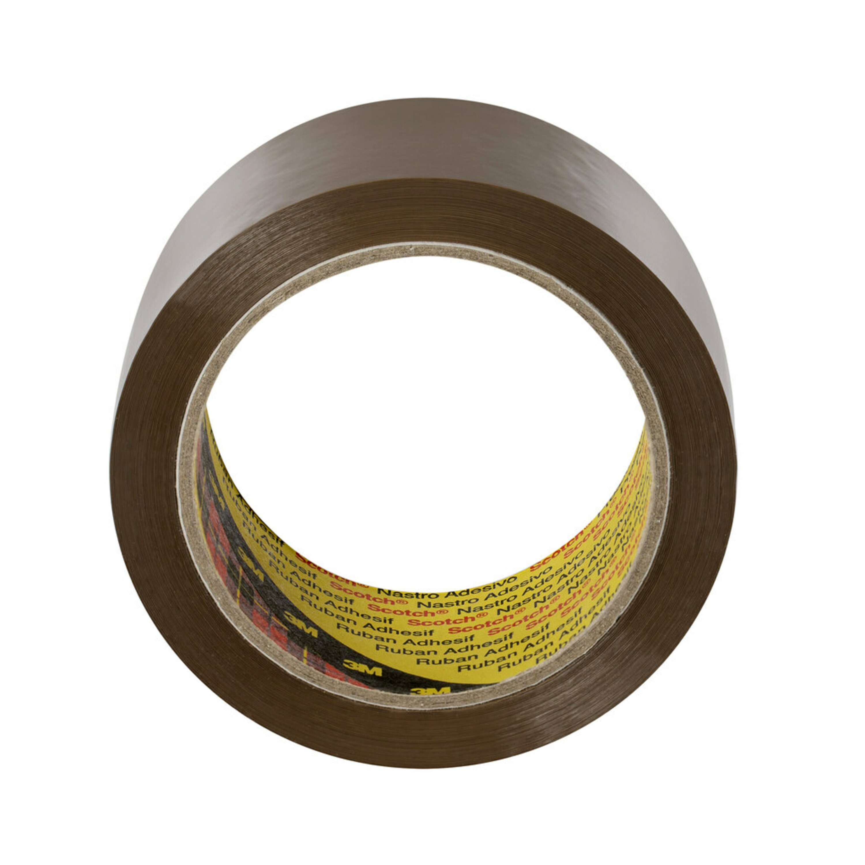 Scotch® Packaging Tape 3739, Brown, 75 mm x 990 m, 0.056 mm