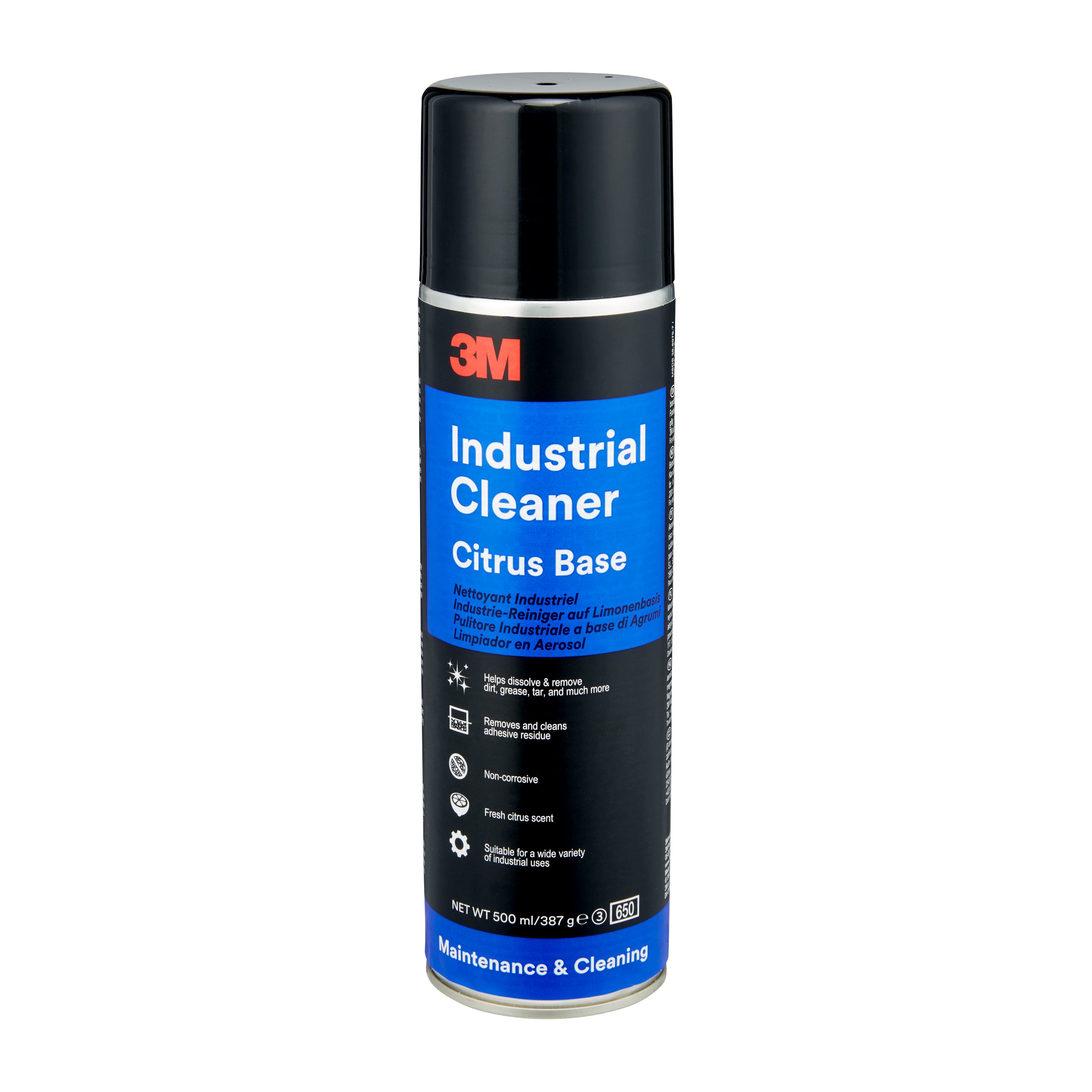 Nettoyant industriel 3M™ à base de limonène, transparent, 500 ml, 50098