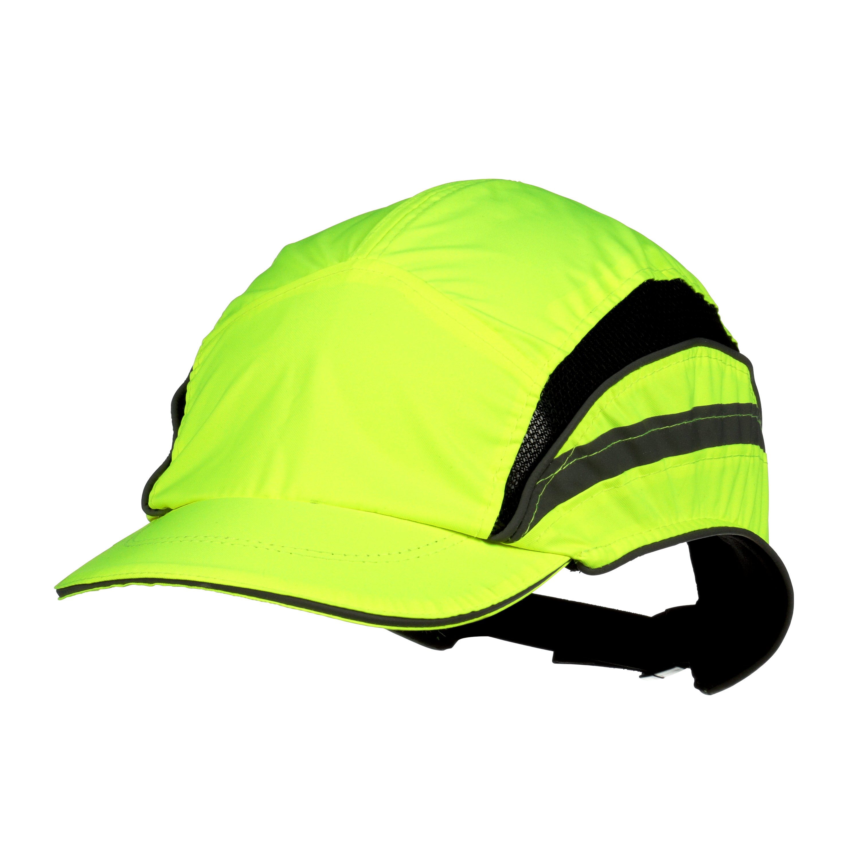 3M™ First Base™ 3 Classic Safety Cap, fluorescent warning colour, yellow, short peak, 55 mm, 20 per box 2021866