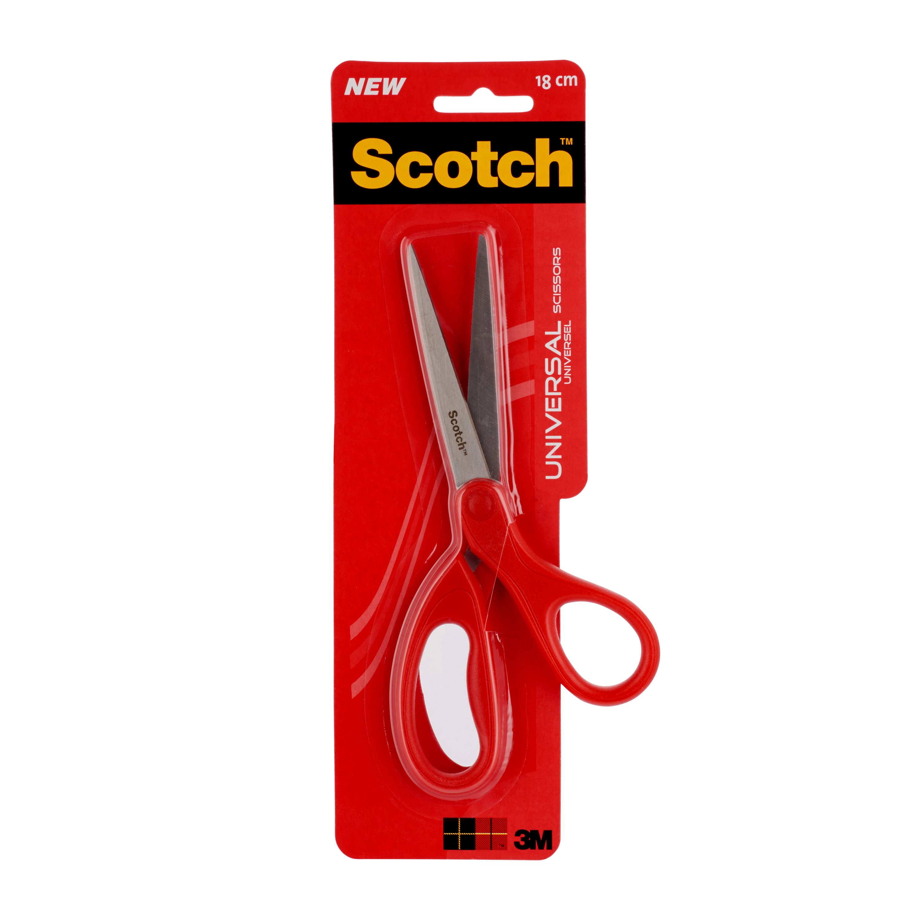 Scotch™ Universalschere, rot, 1 pro Packung, 18 cm