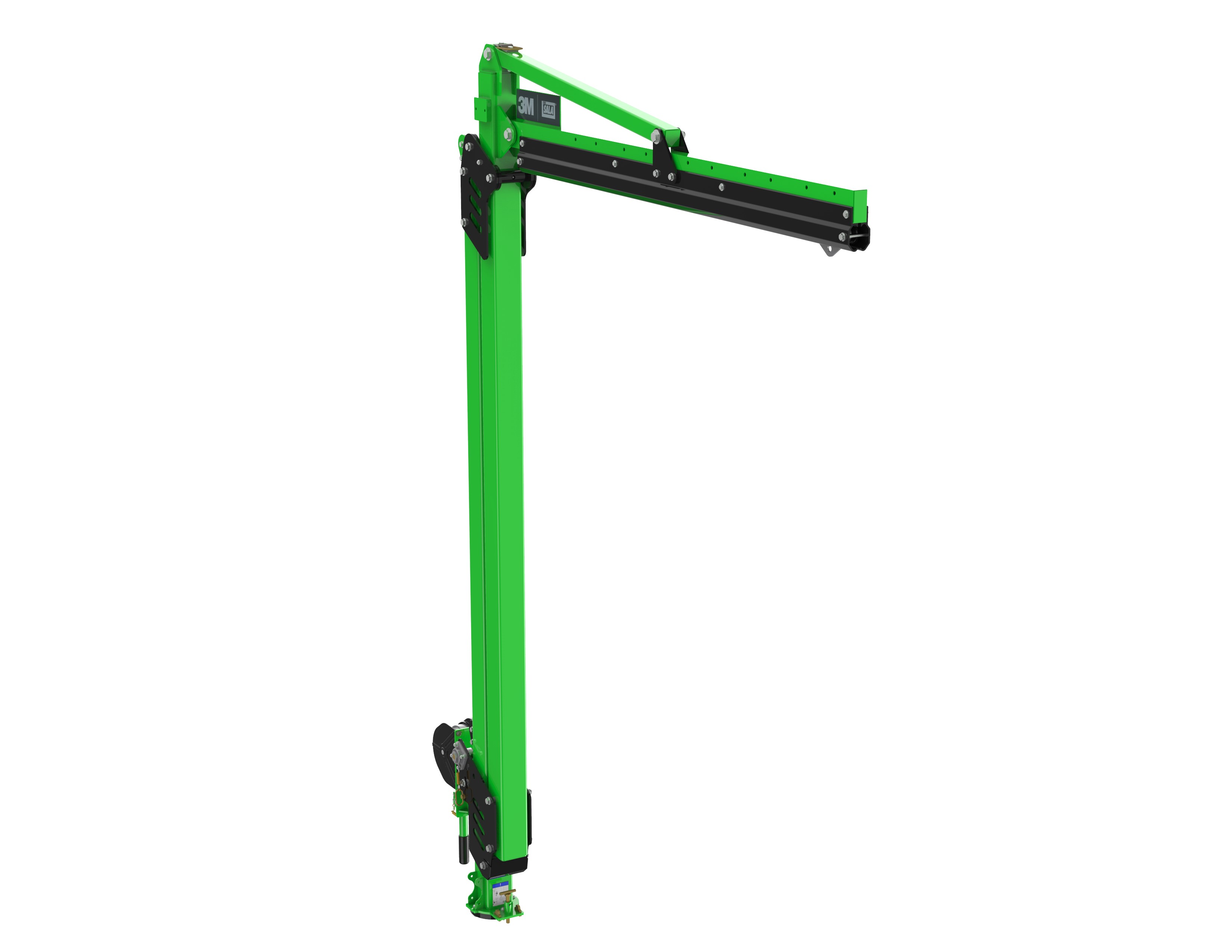 3M™ DBI-SALA® FlexiGuard™ M100 Mast with freely adjustable height setting 8530874, 1 user, 3–4.6 m height, 2.3 m outreach/reach, 8530874