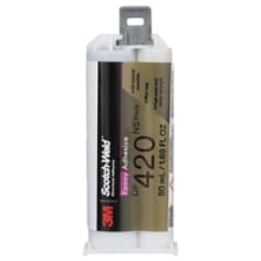 Colle Structurale Époxyde 3M™ Scotch-Weld™ DP420NS, Noir, 50 ml Duo-Pak