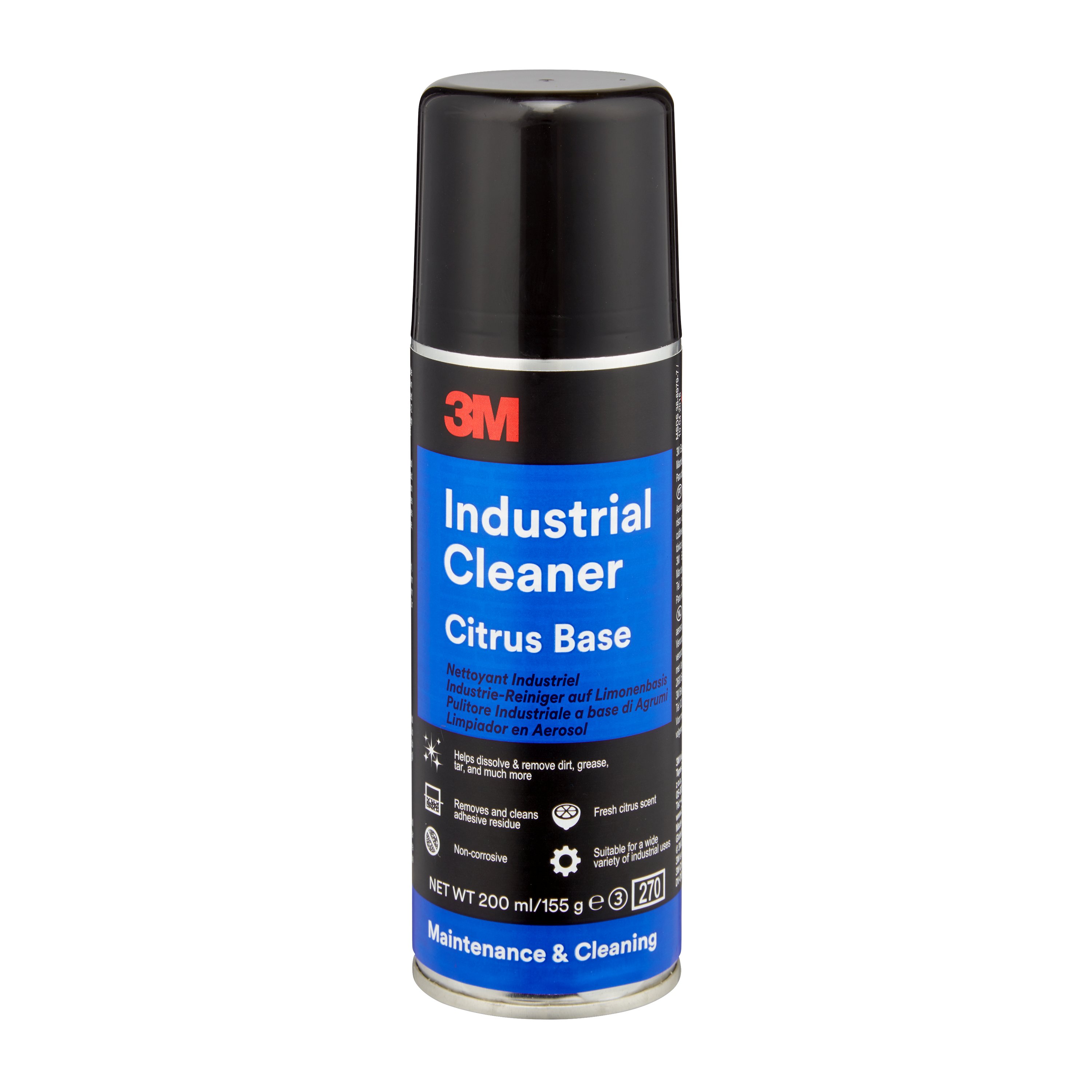Nettoyant industriel 3M™ à base de limonène, transparent, 200 ml
