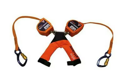 3M™ DBI-SALA® Nano-Lok™ Höhensicherungsgerät für Kanten, Doppelstrang, Gurtband, 2,4 m, 3101440