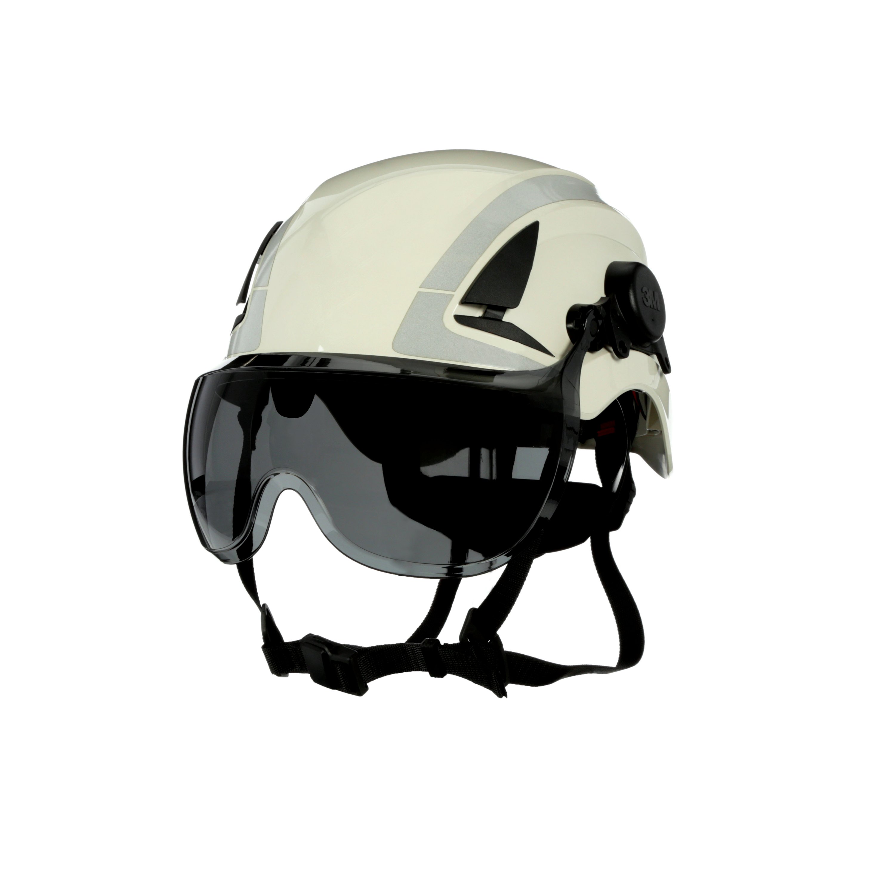 3M™ X5-SV02-CE Short Visor for the X5000 and X5500 safety helmets, grey, anti-fog and anti-scratch coating, polycarbonate, 10 pieces