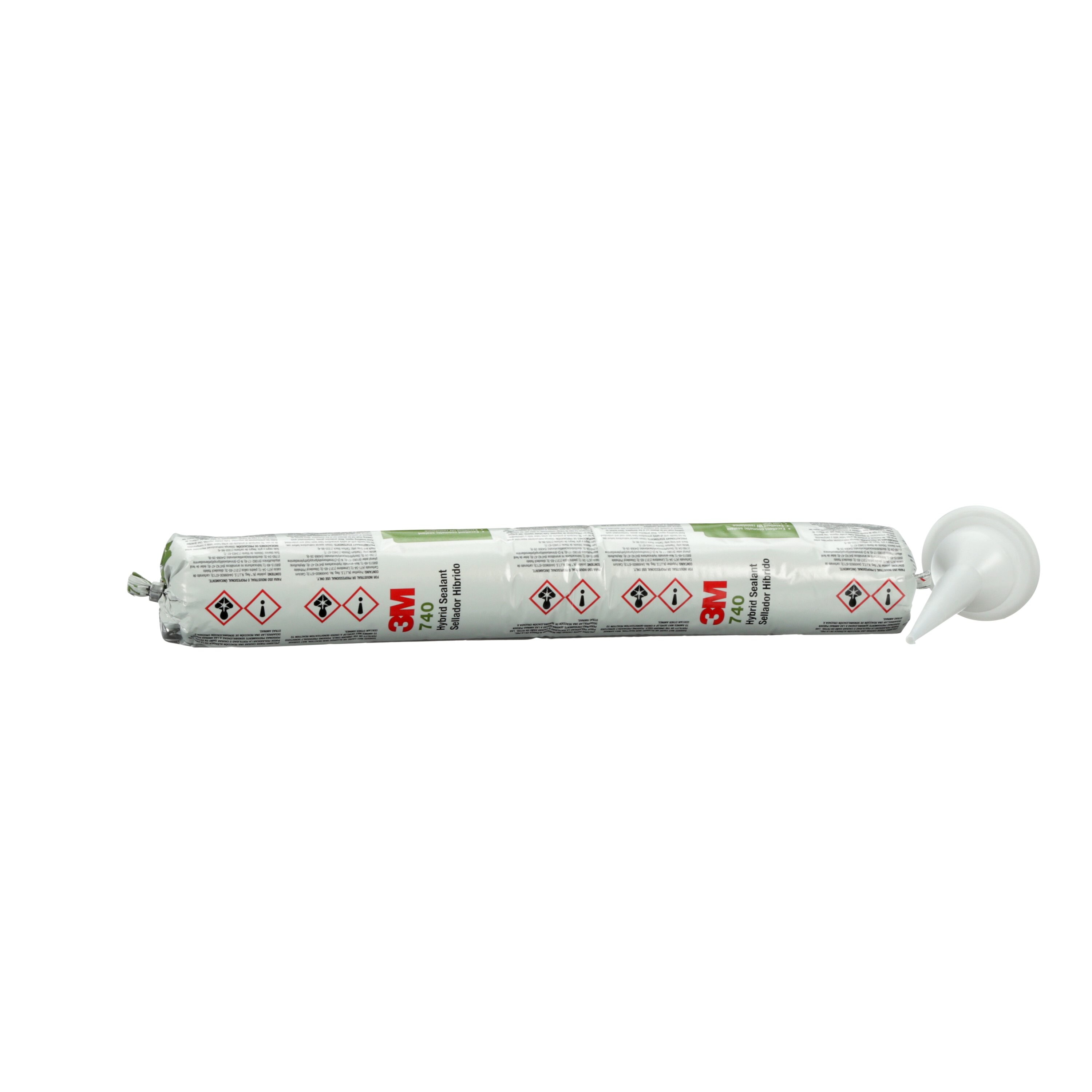 3M™ Adhesive and Sealant based on silane-modified polymers 740UV, white, 600 ml