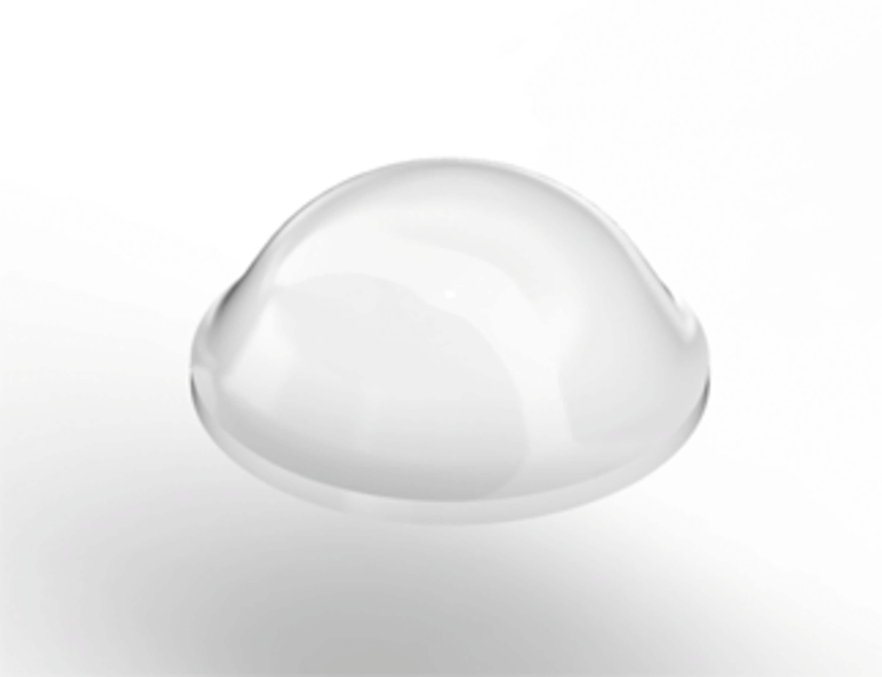Butée élastique 3M™ Bumpon™ SJ6506, transparente, 9,5 x 3,8 mm, adhésif : caoutchouc synthétique R-25