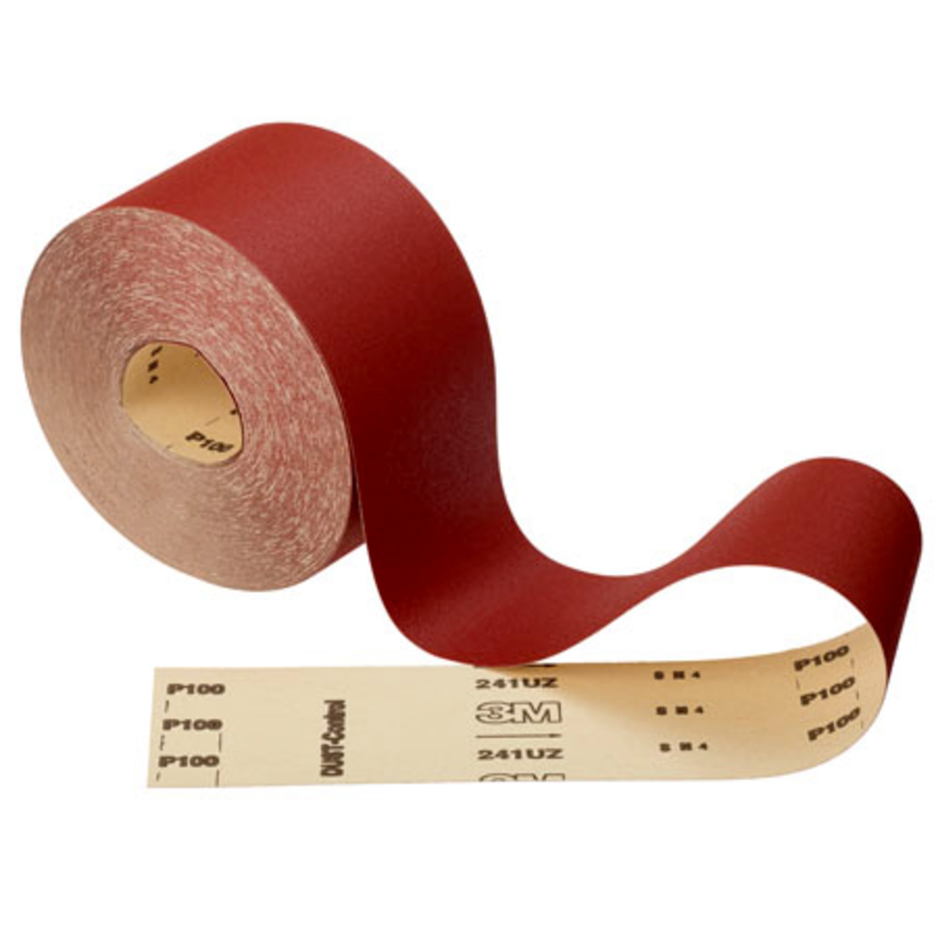 Rouleau abrasif en papier 3M™ 241UZ, 115 mm x 50 m, P80