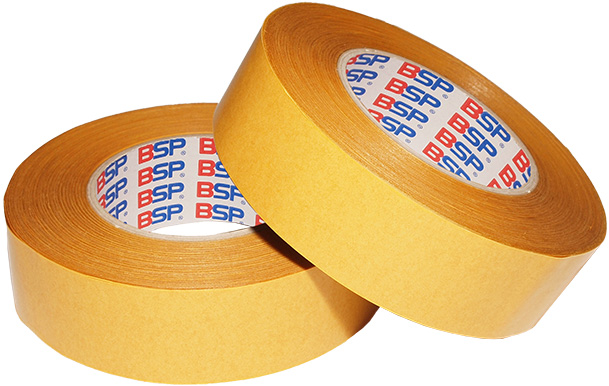 BSP113 Double-sided adhesive tape, 12 mm x 50 m, 0.13 mm thick