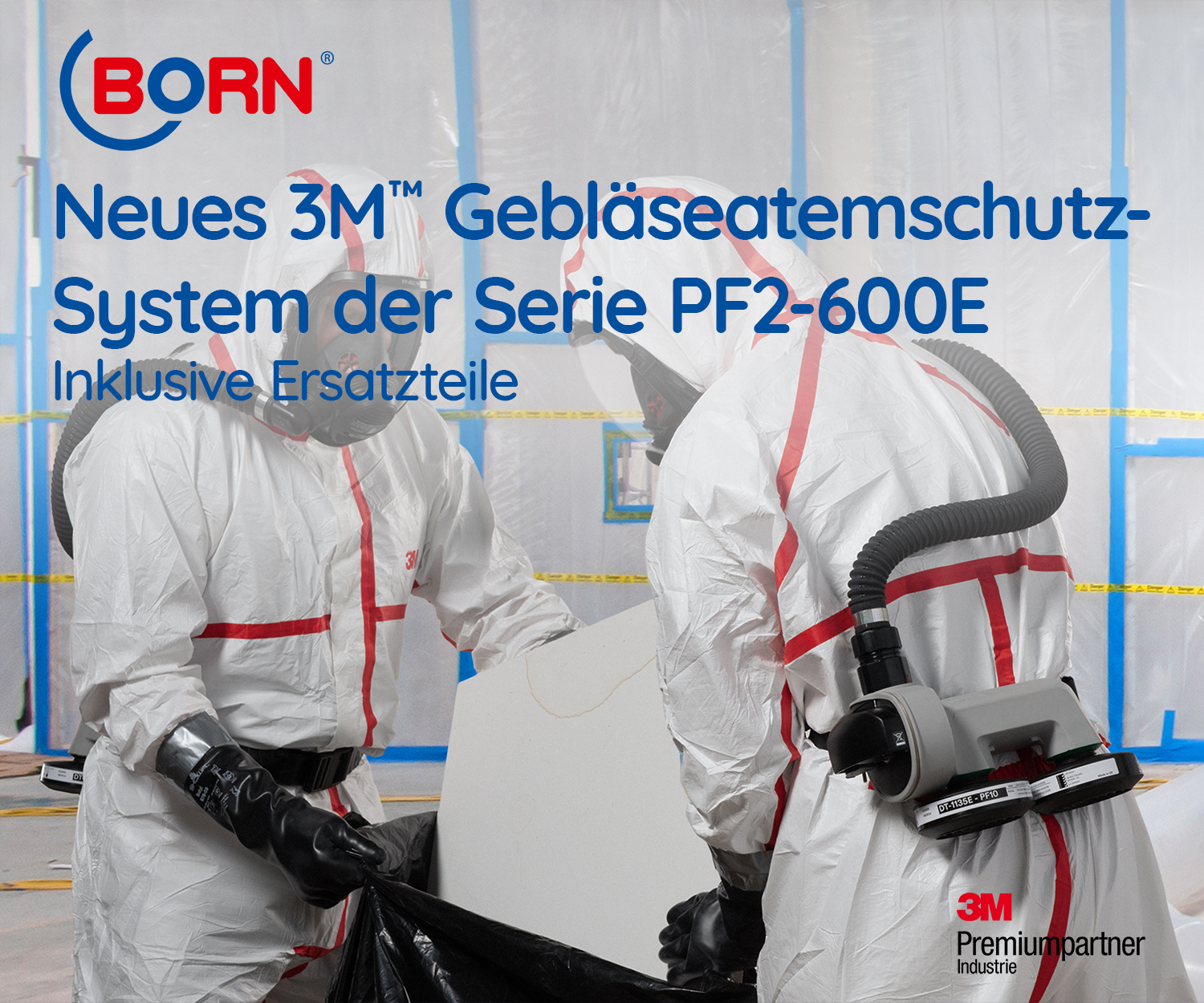 3M Geblaeseatemschutz-System Serie Pf2-600E
