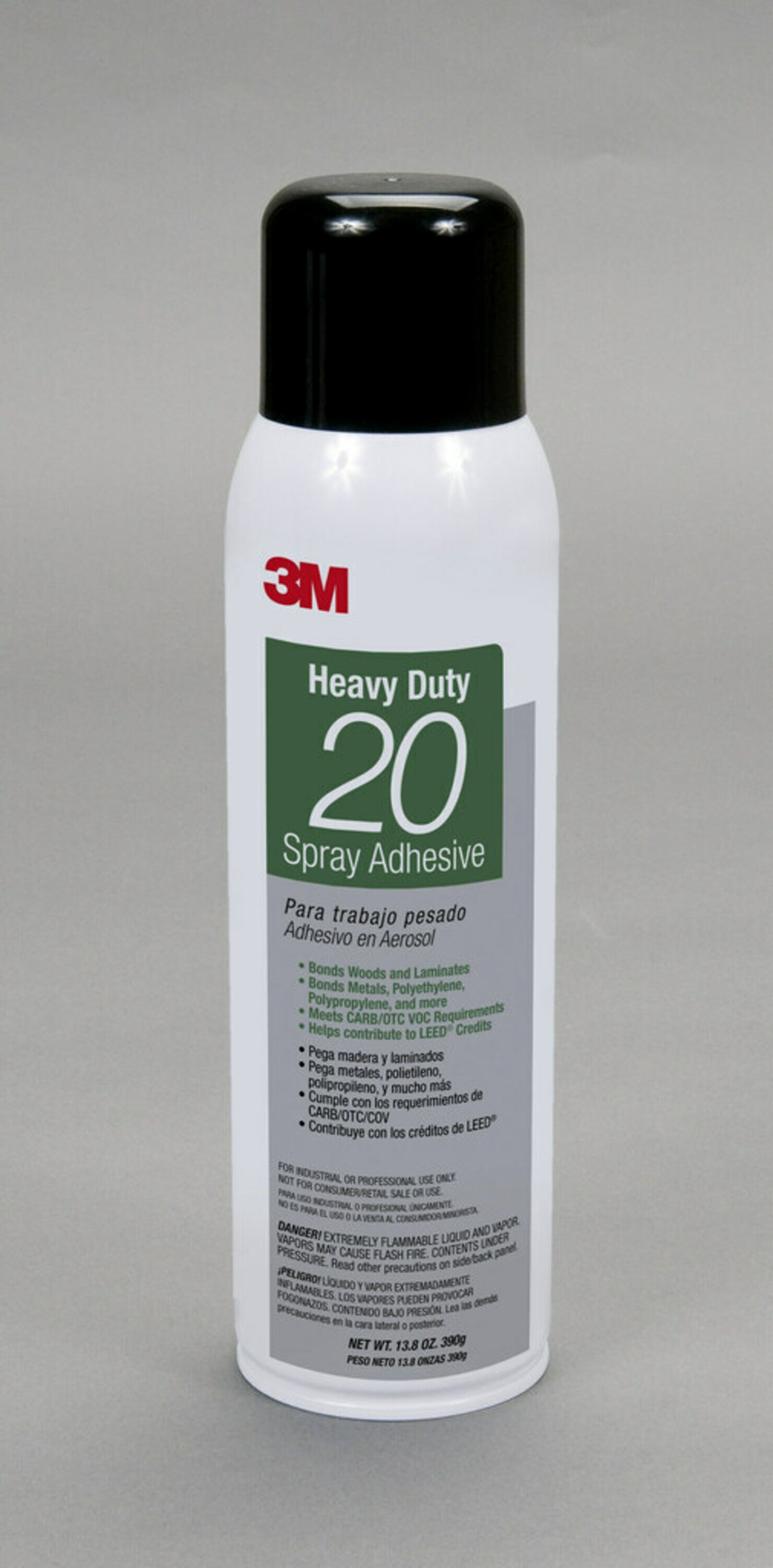 Adhésif en spray 3M™ à base d'élastomères synthétiques Dry Lay-Up 7808, rouge, 500 ml