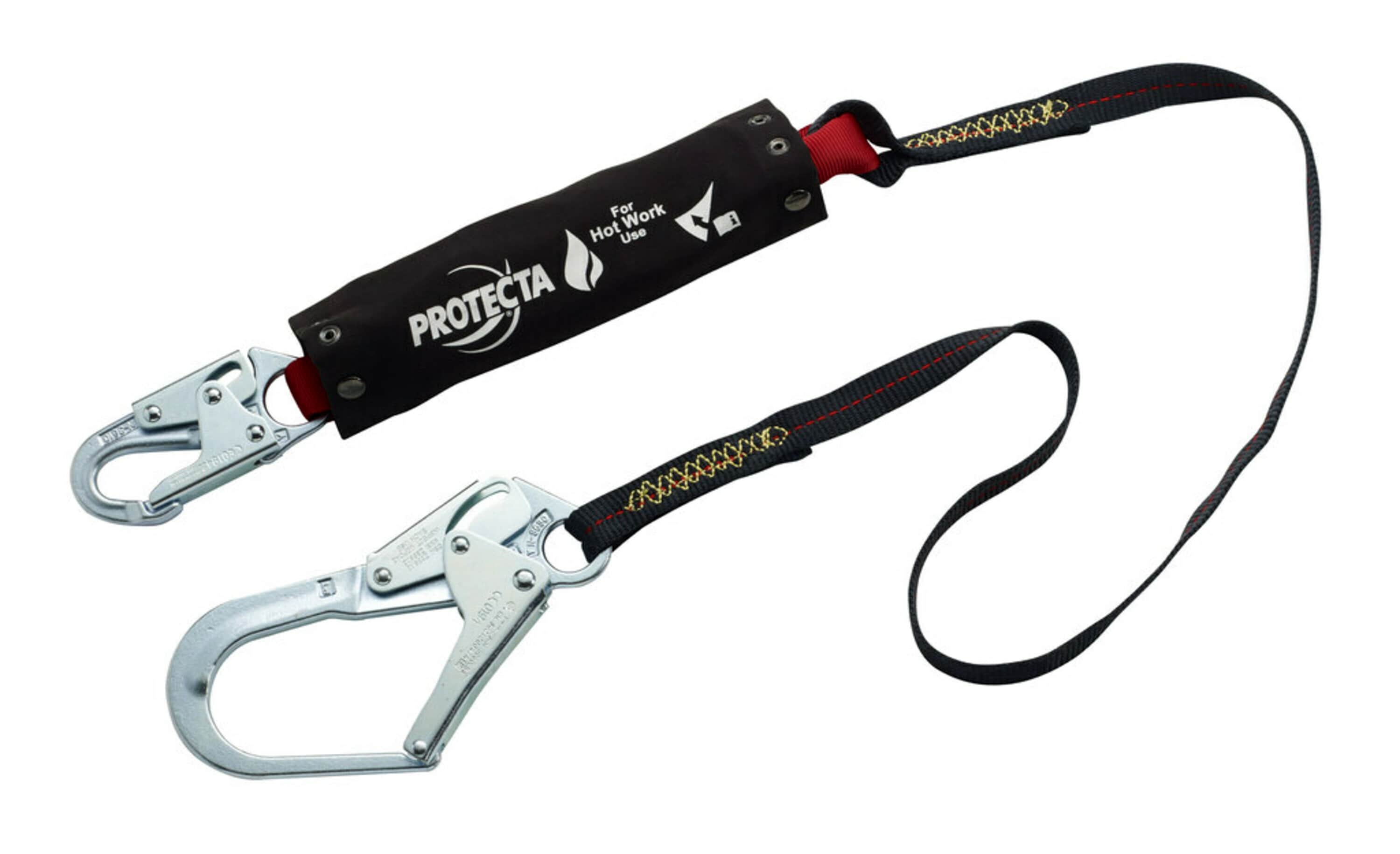 Longe antichute 3M™ Protecta® Sanchoc™, corde à âme et gaine, brin unique, 1,0 m, AE522/21