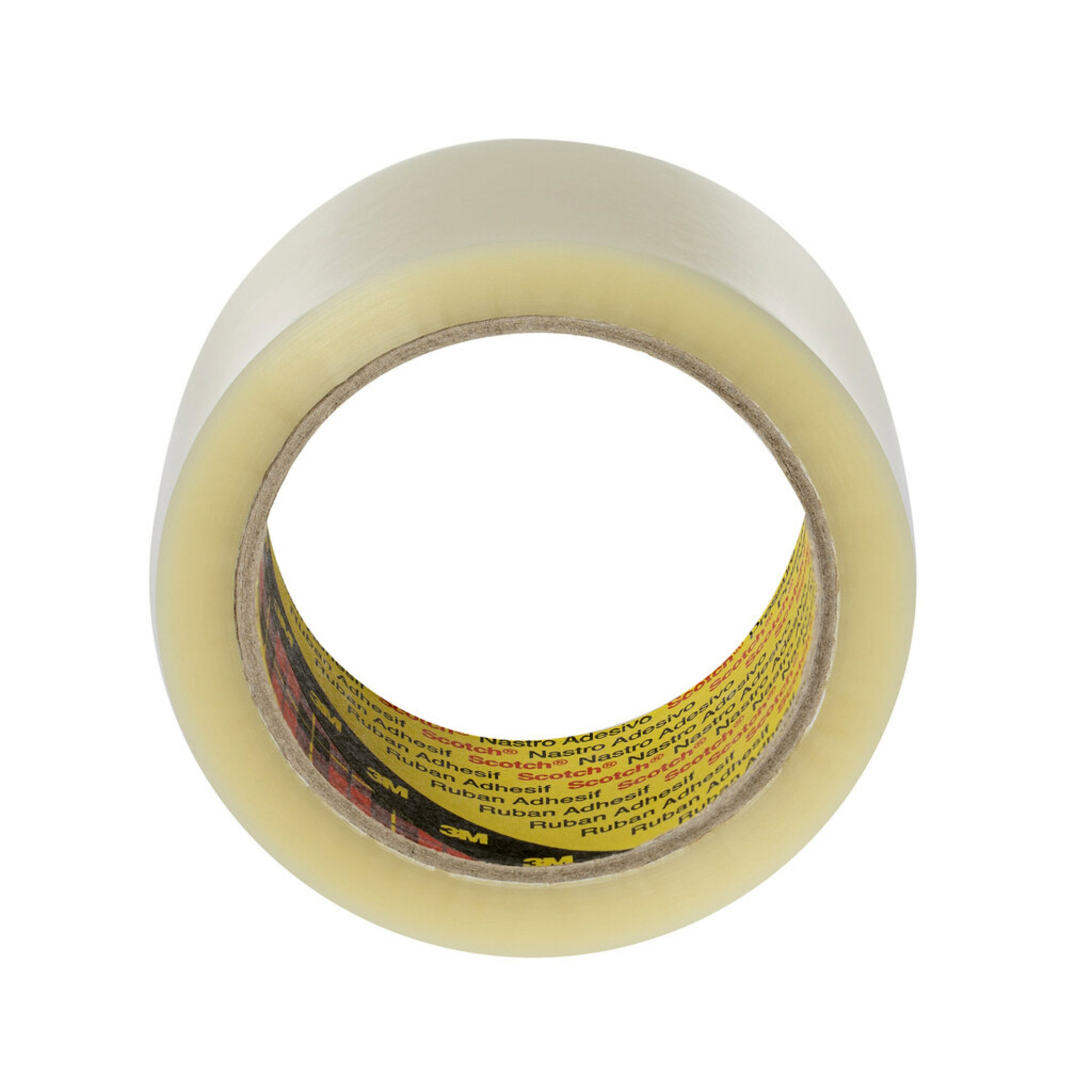 Scotch® Packaging Tape 371, Clear, 38 mm x 66 m, 0.048 mm