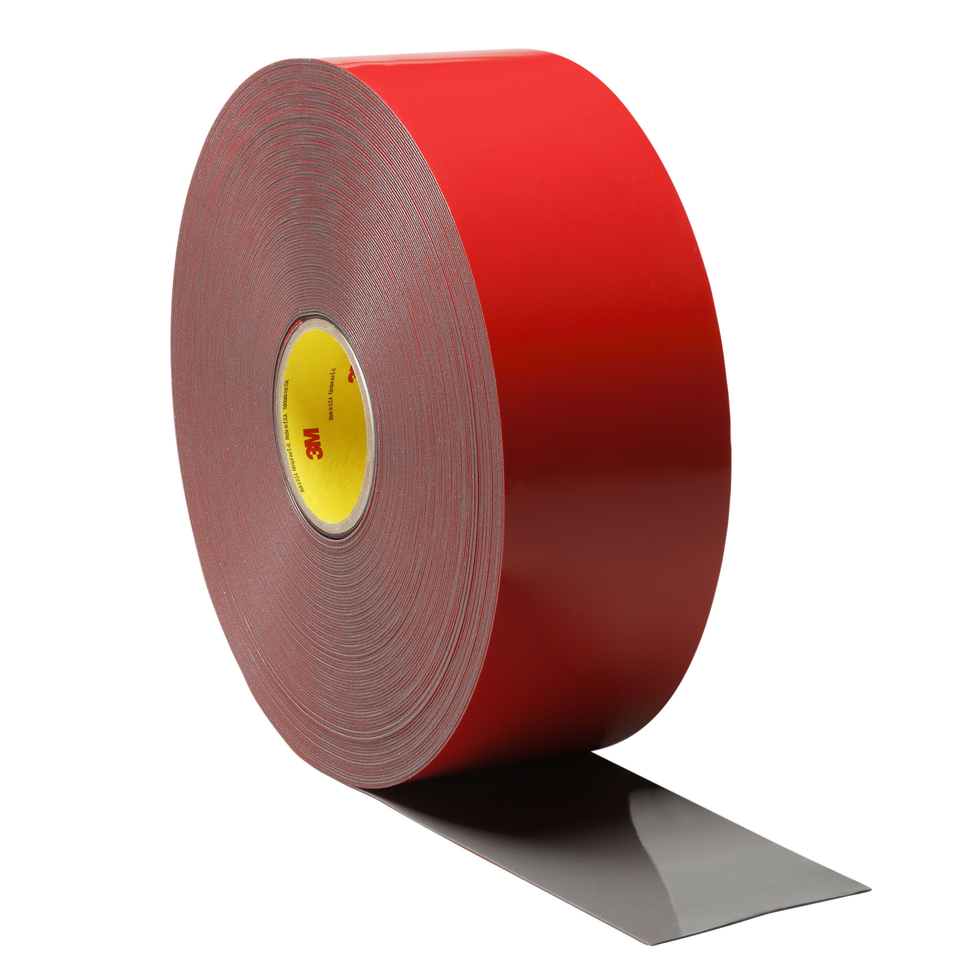3M™ Acrylic Foam Double-Sided Adhesive Tape PX5011F, Grey, 1.14 mm, 33 mm x 66 m