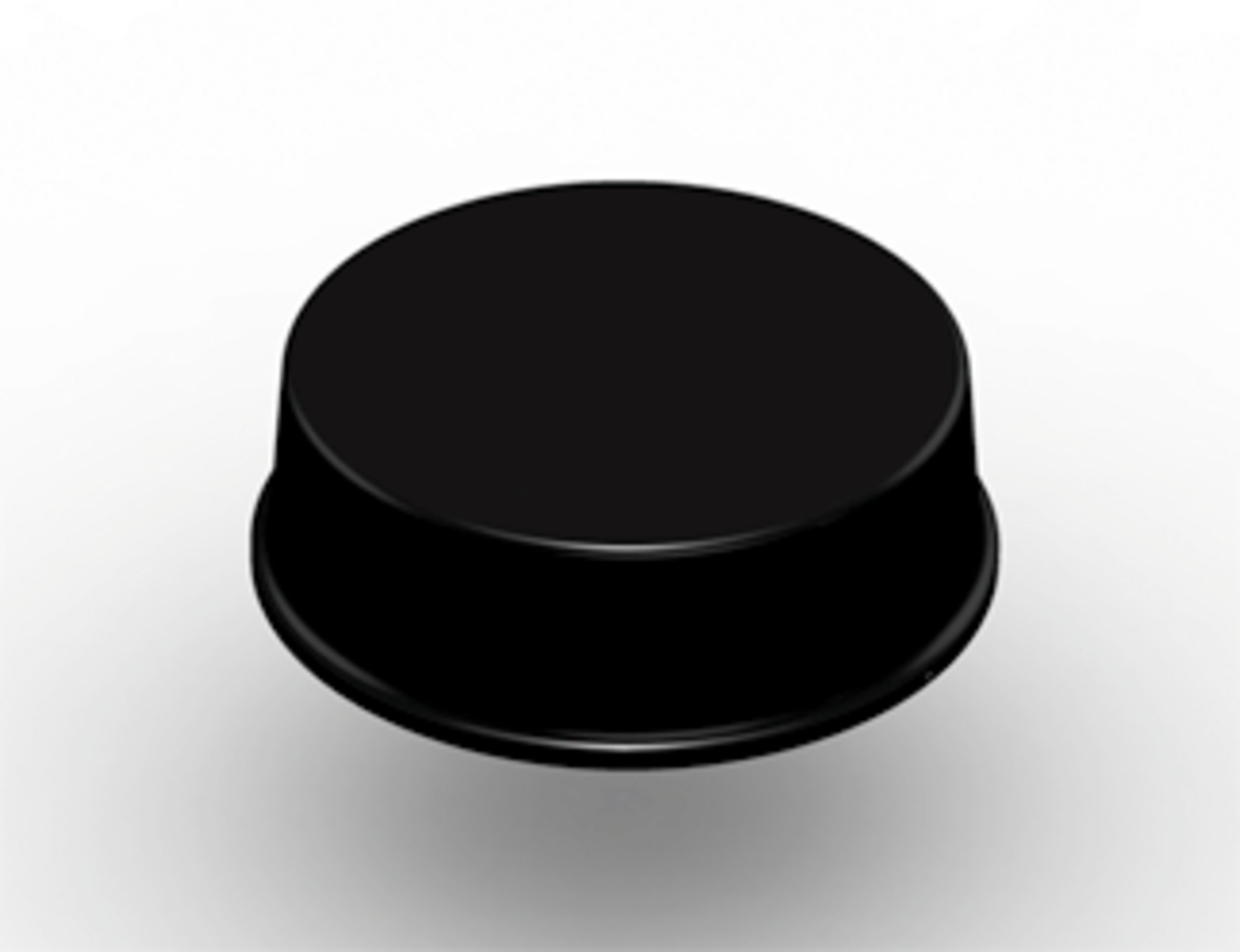 Butée élastique 3M™ Bumpon™ SJ6148, noire, 20,0 x 6,2 mm, adhésif : caoutchouc synthétique R-25