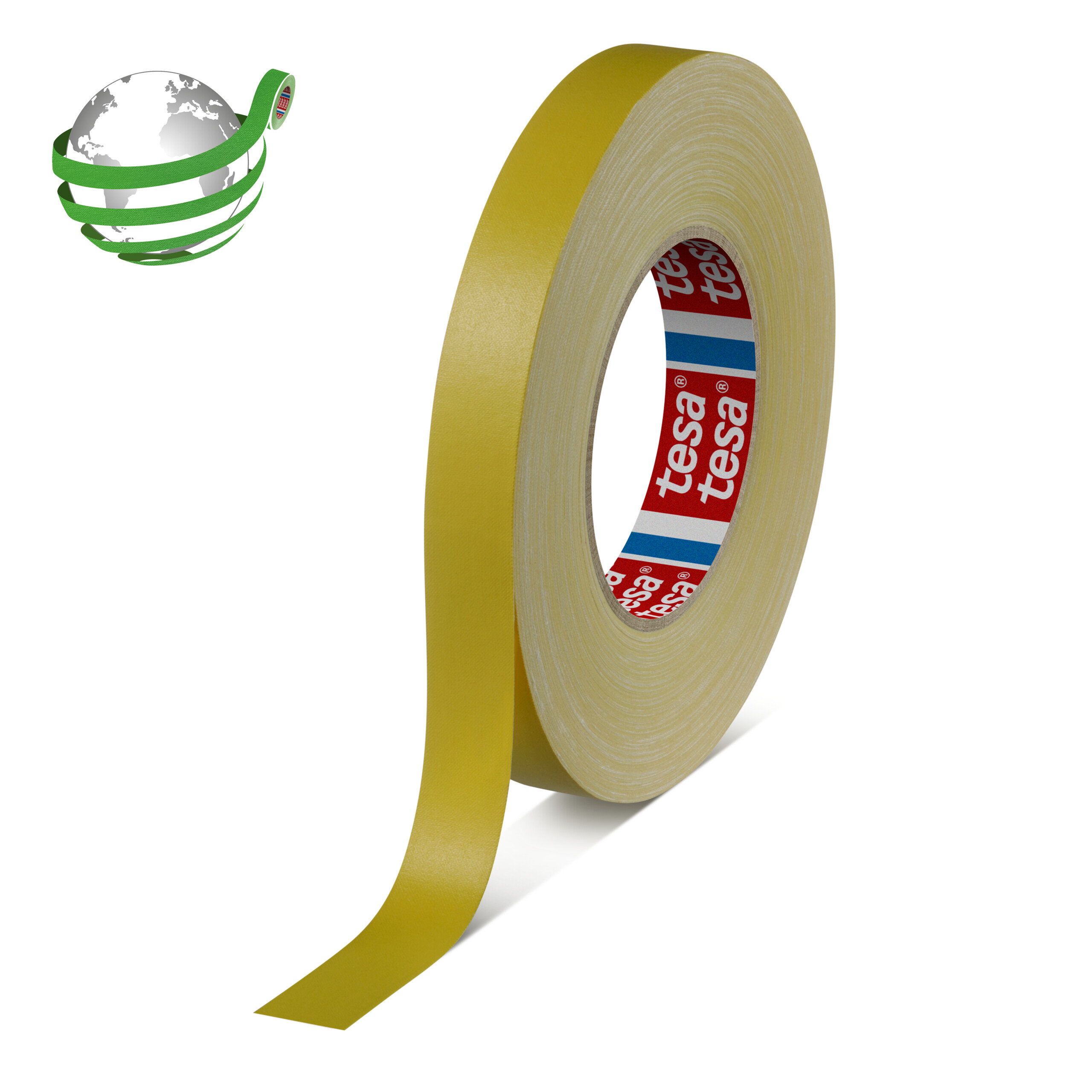 Tesa tape 4660, 500 m x 240 mm, yellow