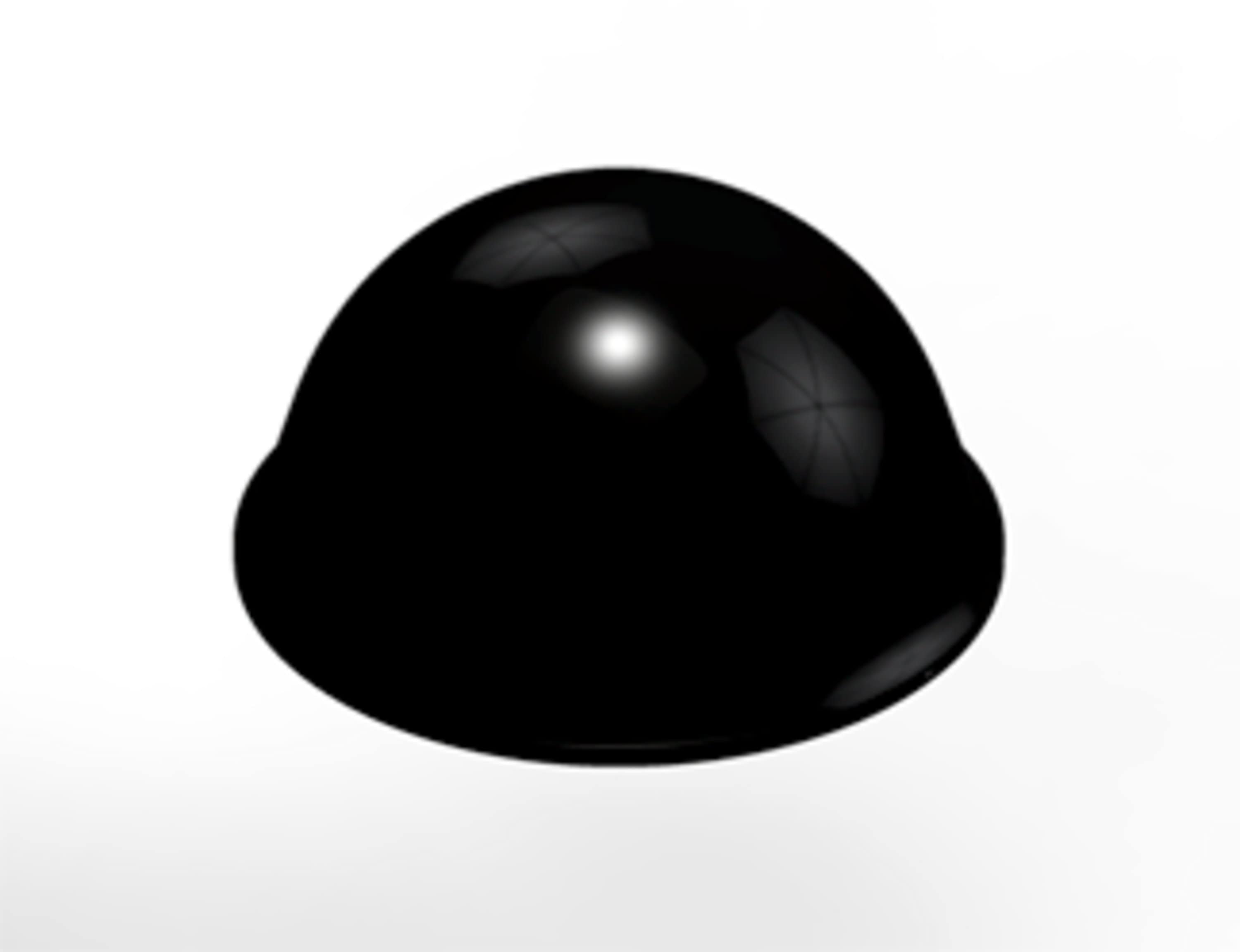 Butée élastique 3M™ Bumpon™ SJ5017, noire, 19,0 x 9,6 mm, adhésif en caoutchouc naturel R-30