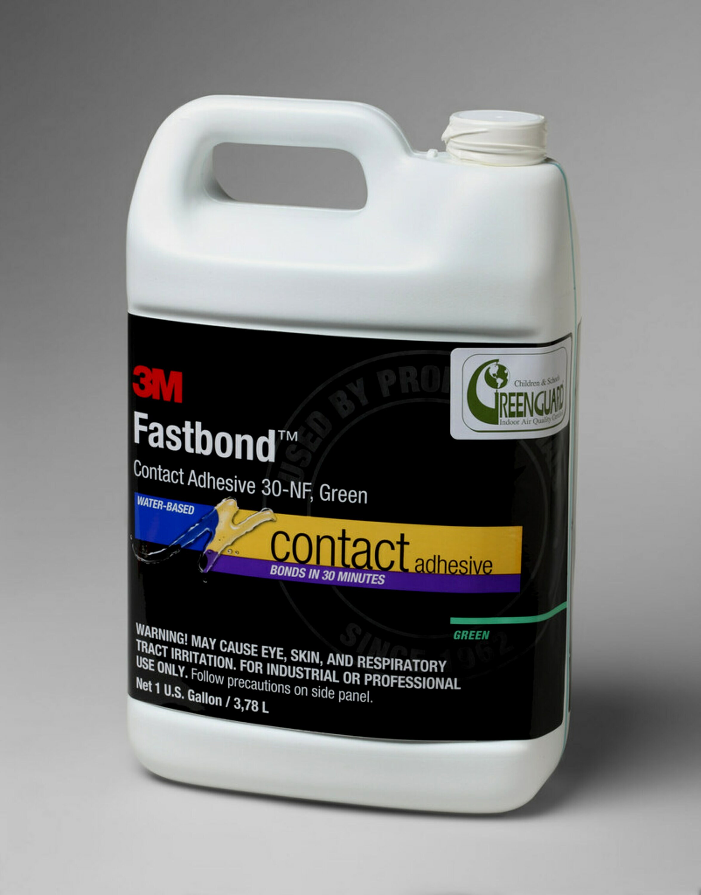 3M™ Fastbond™ Polychloroprene-based Emulsion Adhesive 30NF, Clear, 200 L
