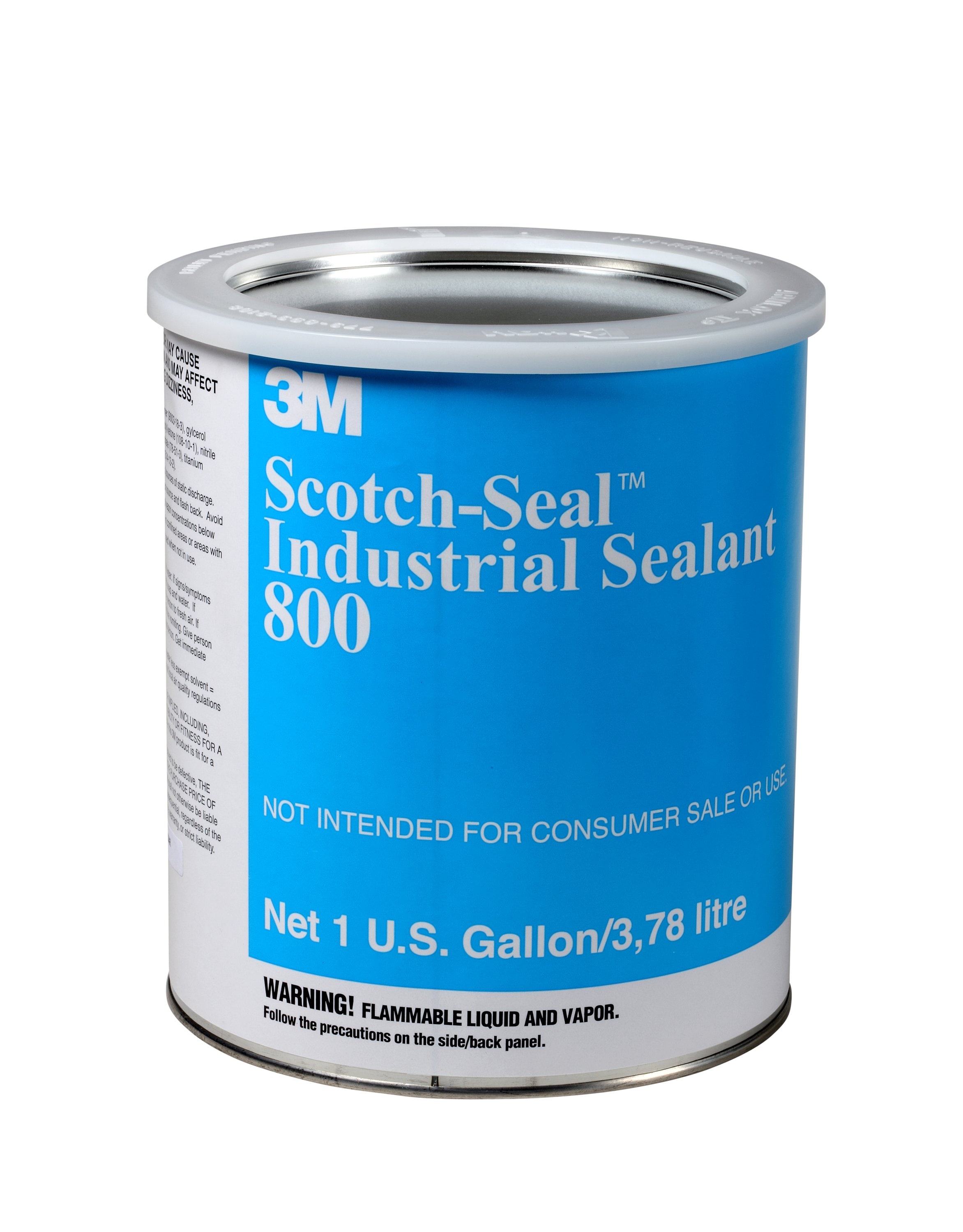 3M™ Nitrile Rubber-Based Adhesive and Sealant 800, Red-Brown, 3.785 L