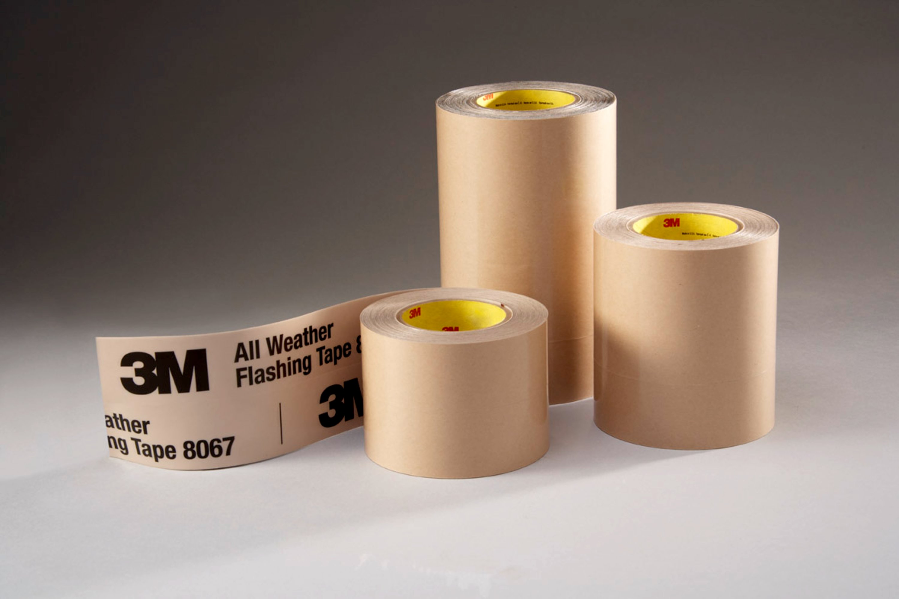 3M™ Flexibles Dehnbares Dichtband mit geteiltem Schutzpapier 8067E FAST-F, Braun, 70 mm x 100 m, 0.25mm