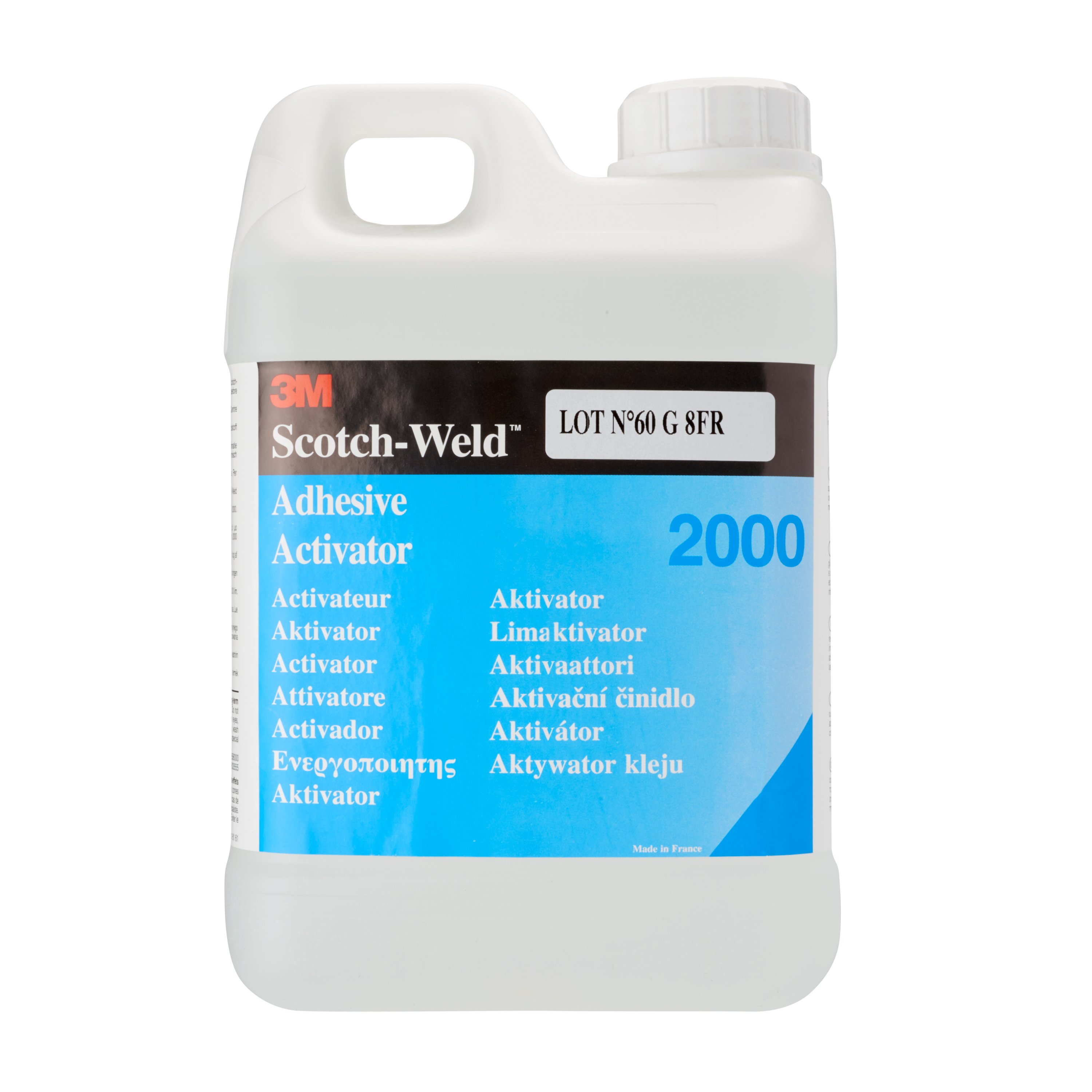 3M™ Fastbond™ Polychloroprene-based Emulsion Adhesive 2000NF, Clear, 2 L