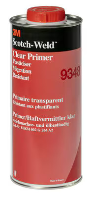 3M™ Acetone-Based Primer 9348, Clear, 1 L