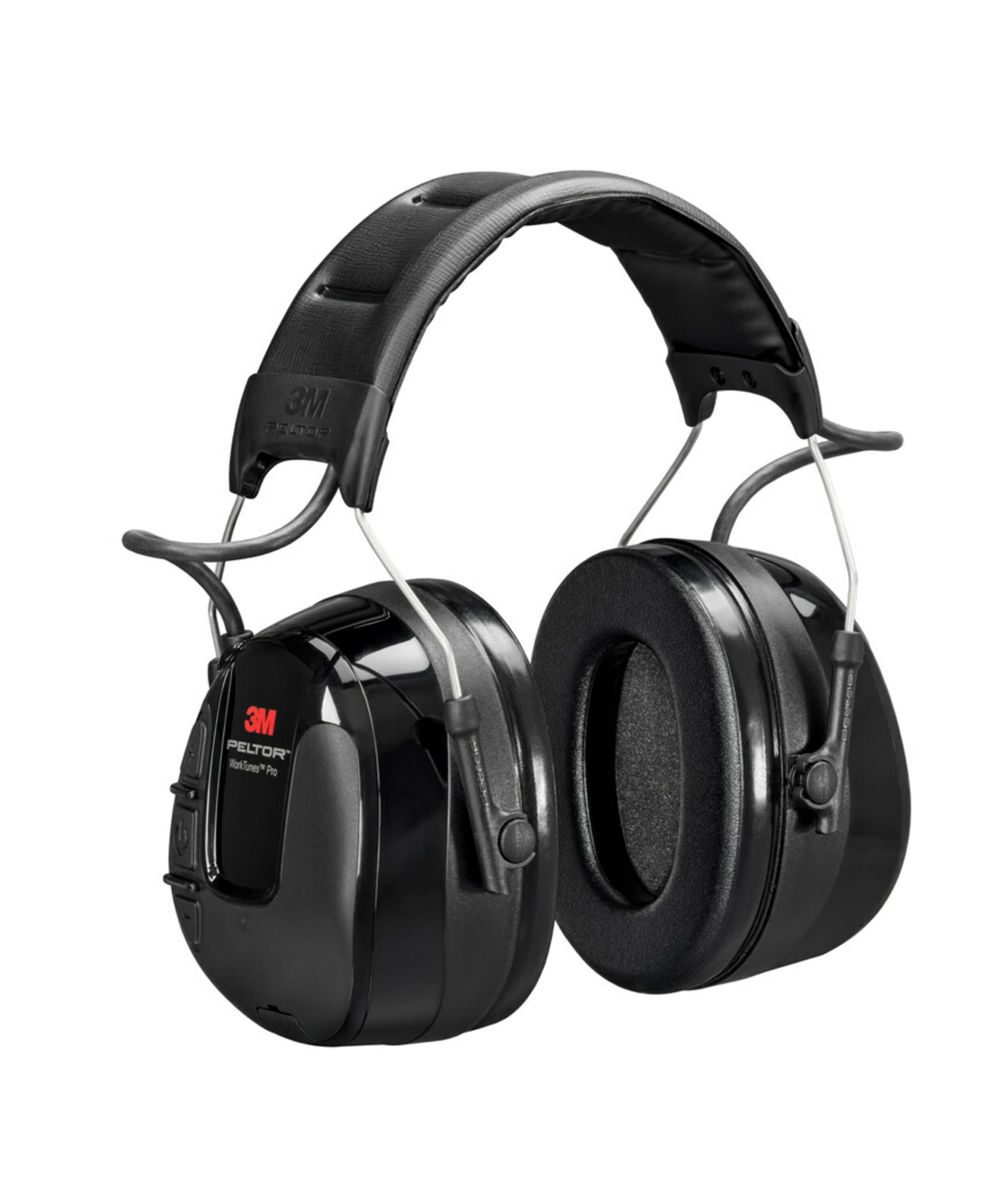 Casques radio 3M™ PELTOR™ WorkTunes™ Pro AM/FM, 32 dB, noir, arceau, HRXS221A