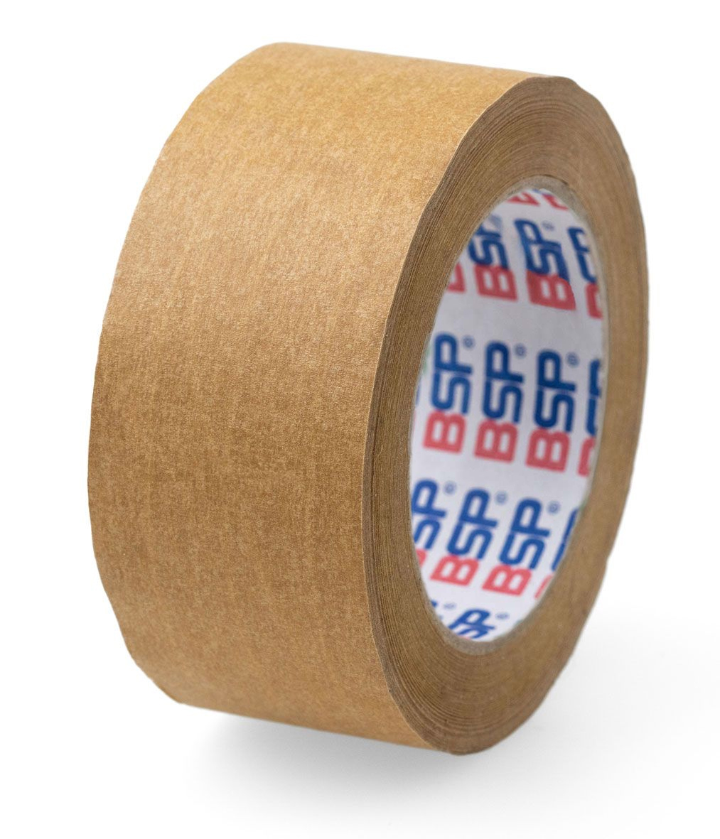 BSP Paper 122 Papier-Verpackungsklebeband 50mm x 50m braun fadenverstärkt