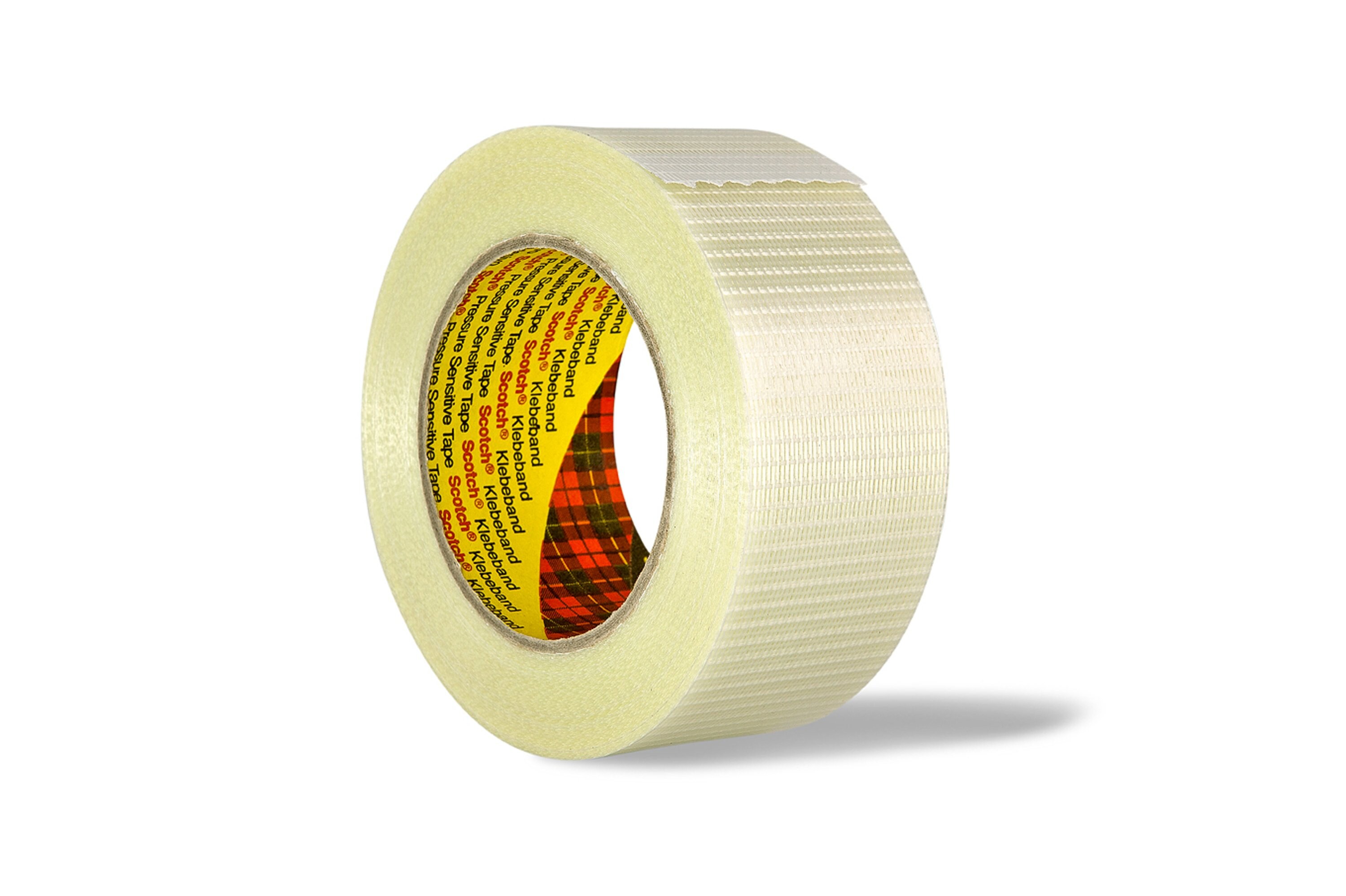 3M™ Scotch® Bidirektionales Filamentklebeband 8959, Transparent, 50 mm x 50 m, 0,15 mm, einzelverpackt