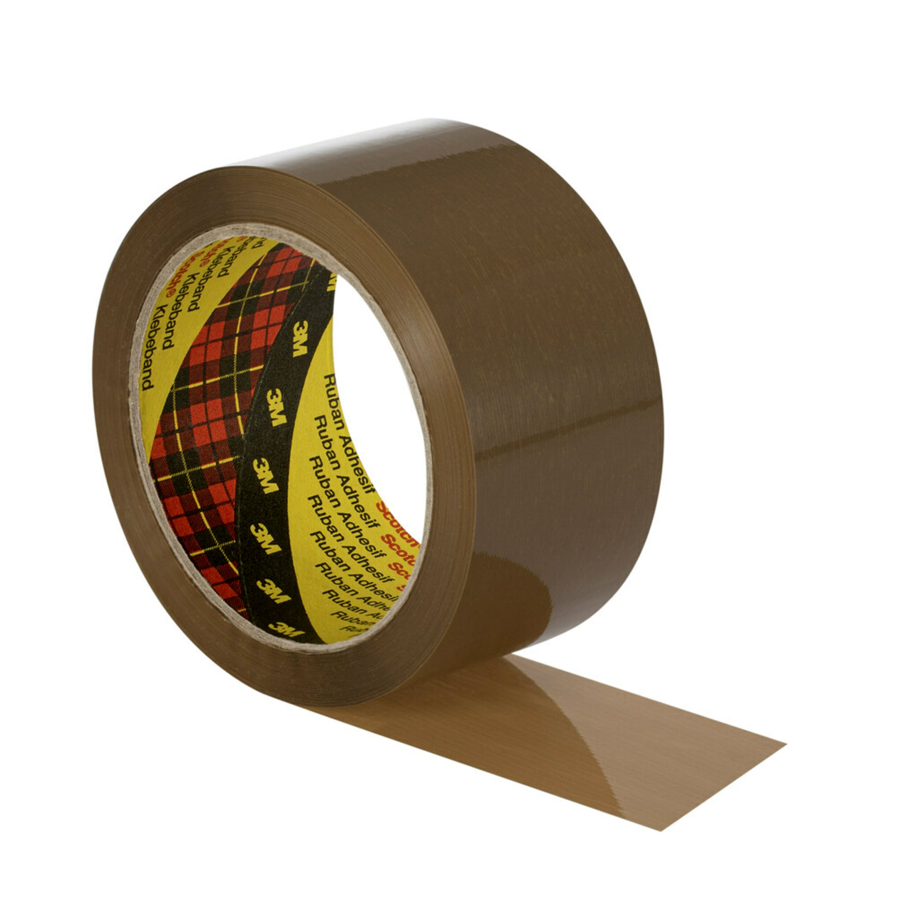 Scotch® Packaging Tape 371, Brown, 50 mm x 66 m, 0.048 mm