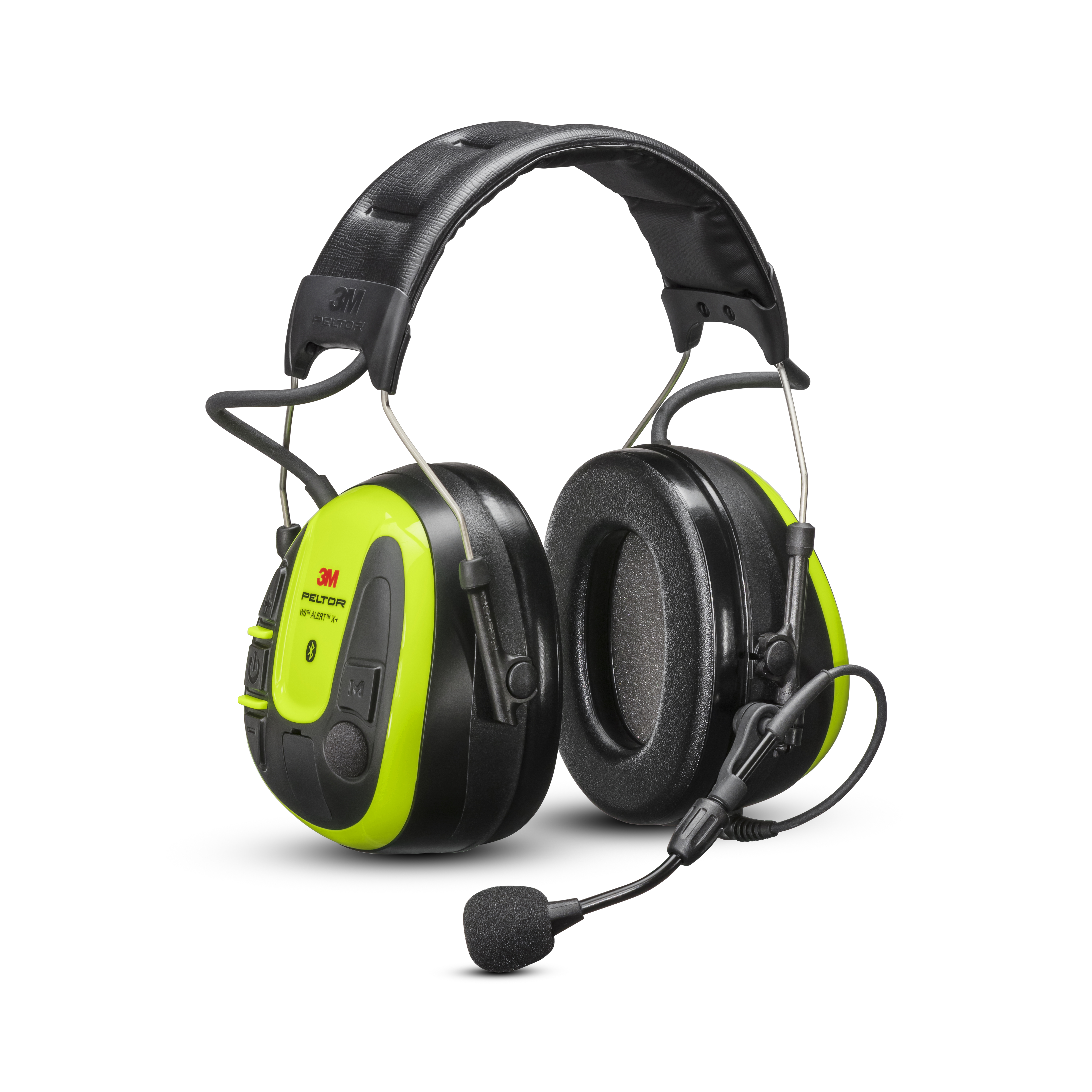 3M™ PELTOR™ WS™ ALERT™ X+ App, Leuchtendes Gelb, Headset, Kopfband, Bluetooth, MRX21A3WS7