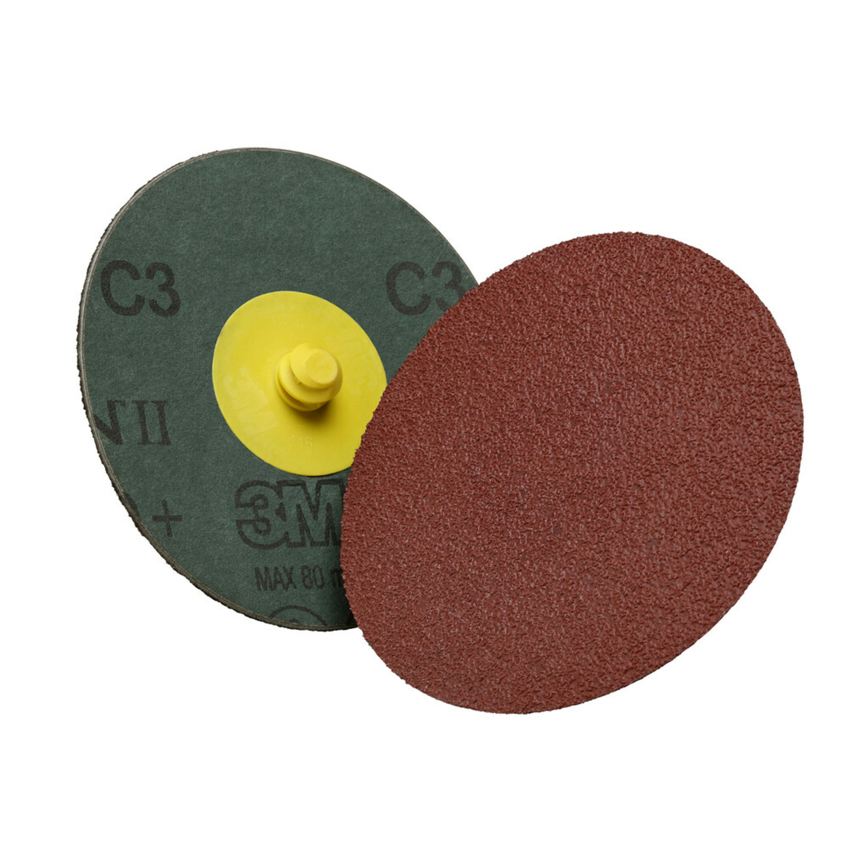 3M™ Cubitron™ II Roloc™ Fiberscheibe 982C, 76 mm, R300V, 80+
