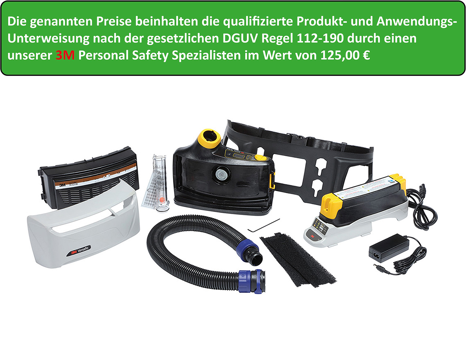 3M™ Versaflo™ Gebläseatemschutz-System Starter-Paket TR-819E IS