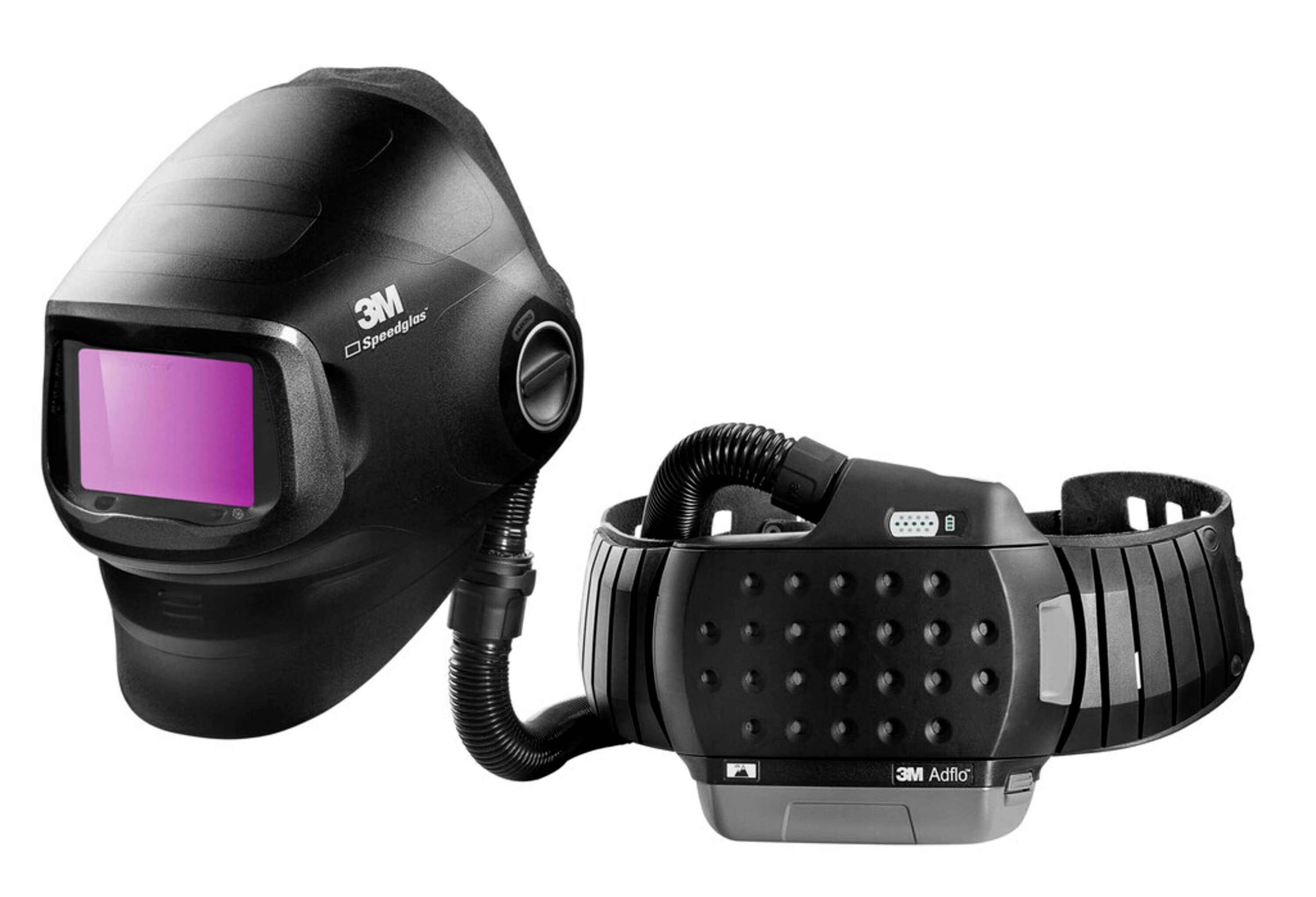 3M™ Speedglas™ High-Performance Welding Helmet G5-01 with 3M™ Adflo™ Blower-Assisted Breathing Protection, without welding filter, H617800