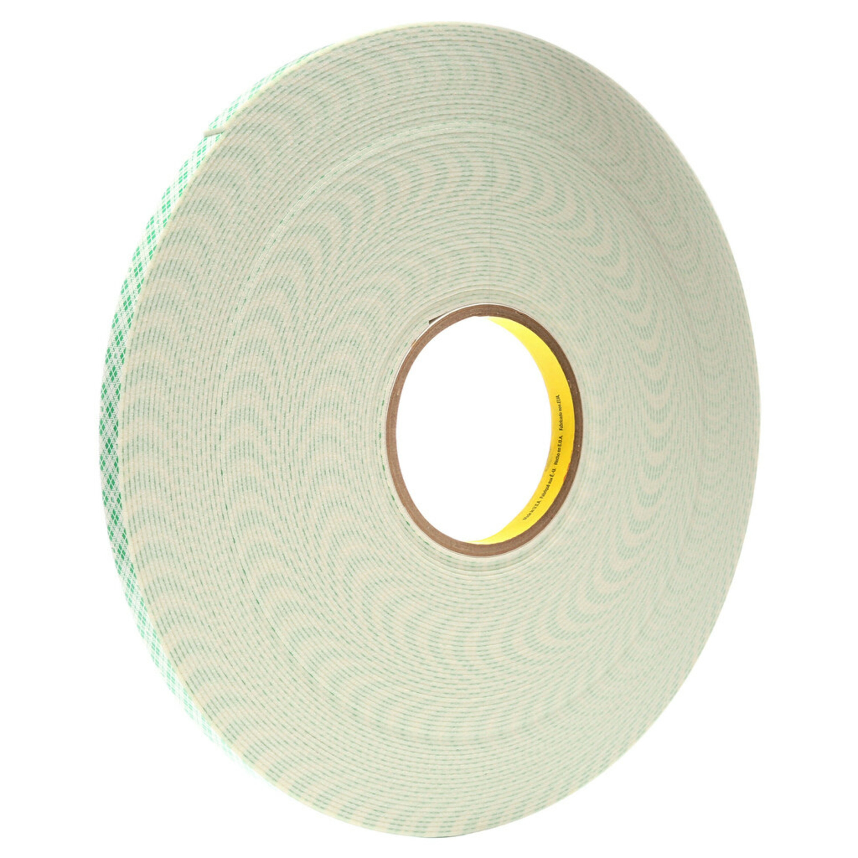 3M™ Double-sided Urethane Foam Adhesive Tape 4026, Beige, 12 mm x 33 m, 1.6 mm