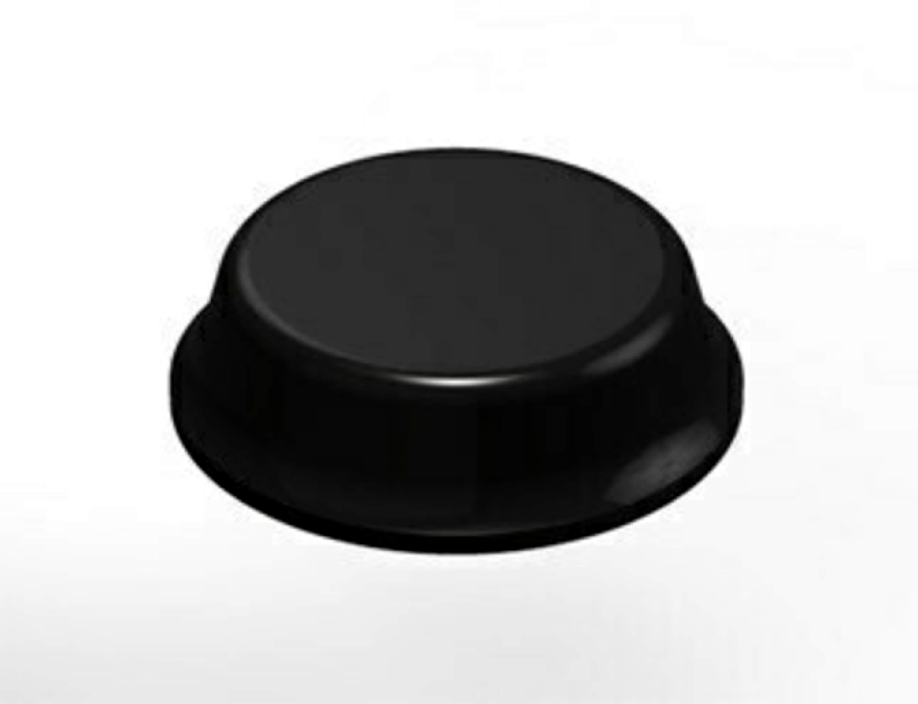 Butée élastique 3M™ Bumpon™ SJ5012, noire, 12,7 x 3,5 mm, adhésif en caoutchouc naturel R-30