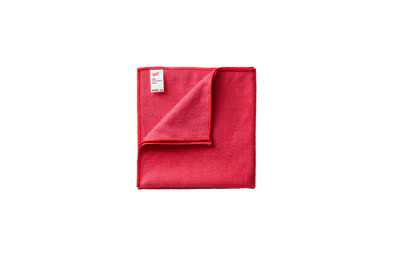 Scotch-Brite™ High-Performance Cloth 2010, Red, 360 mm x 360 mm, 5 per pack, 10 packs per box