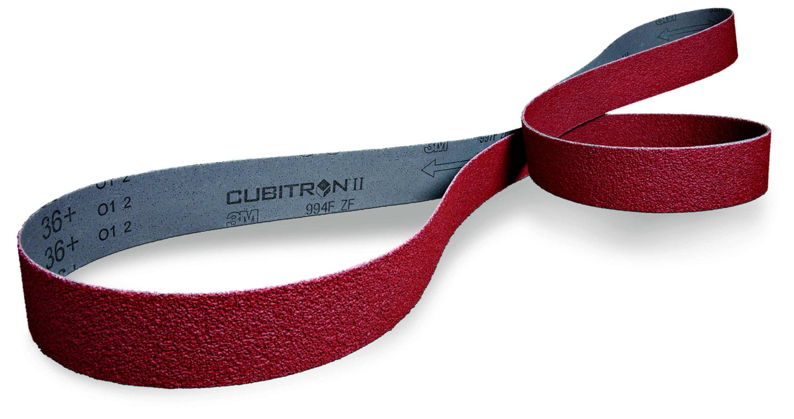 3M™ Cubitron™ II Gewebeschleifband 994F, 80 mm x 3500 mm, 36+
