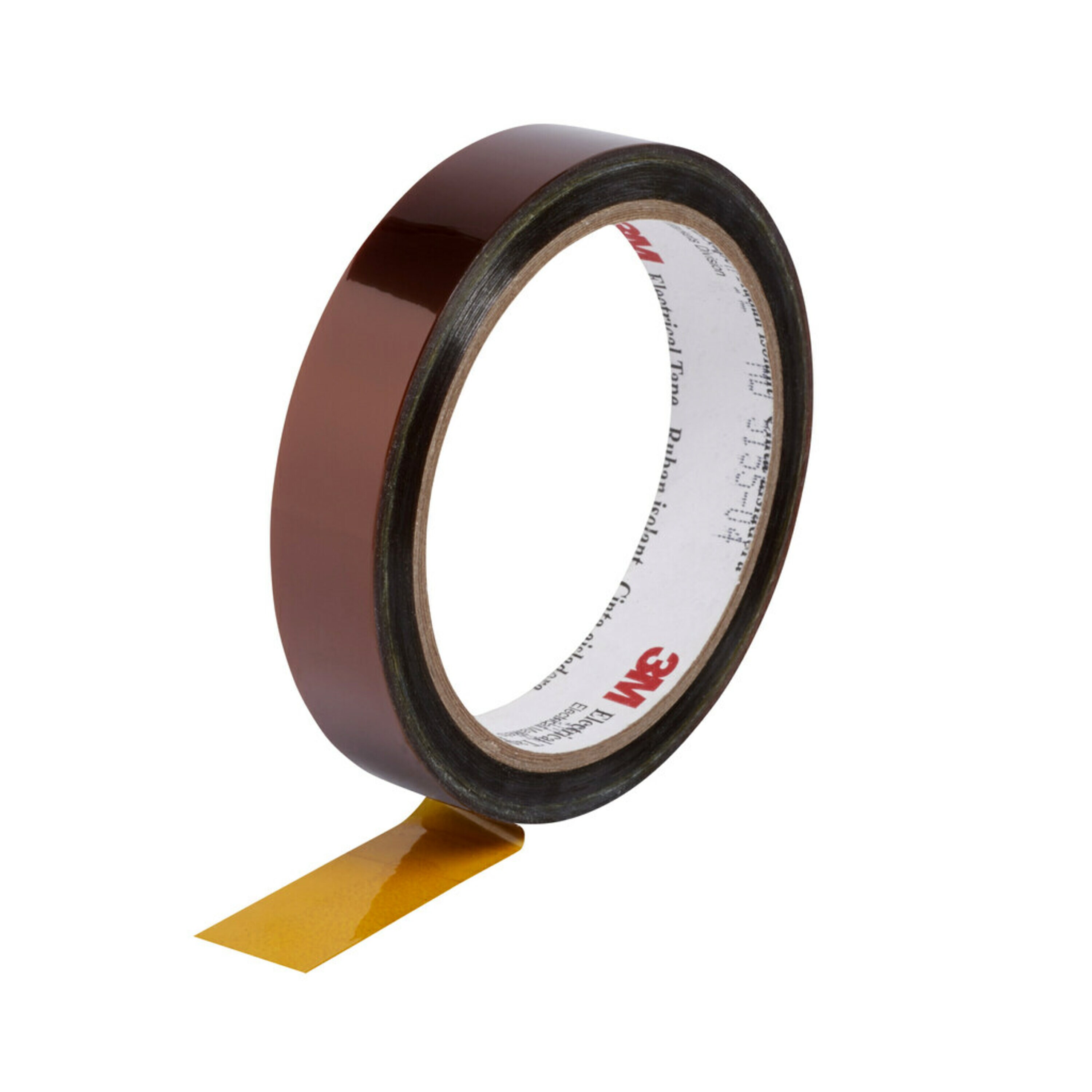 3M™ ET 92 polyimide film, amber, 12 mm x 33 m x 0.08 mm