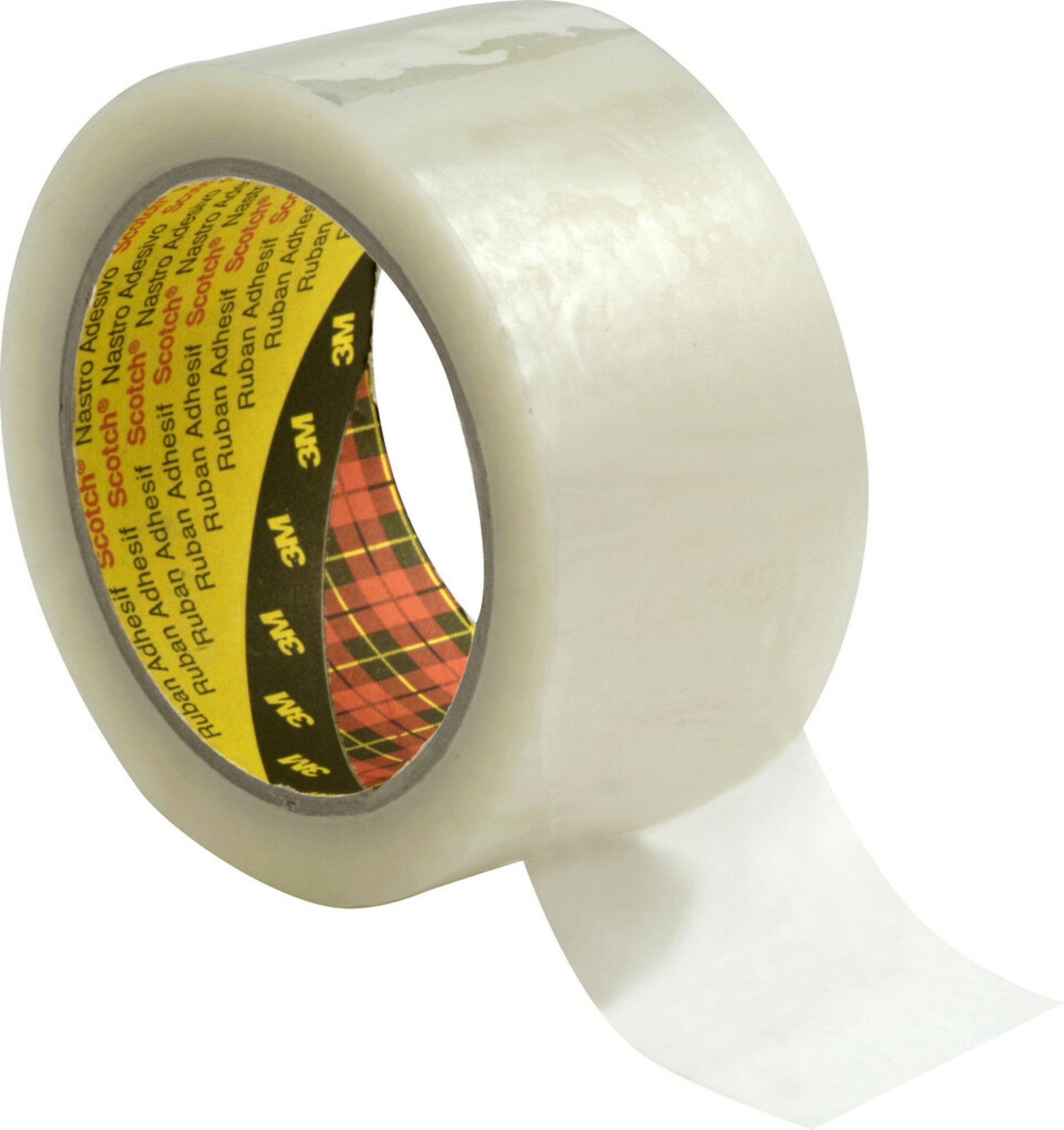 Scotch® PP Packaging Tape 371, Transparent, 50 mm x 66 m, 0.048 mm (full pallet)