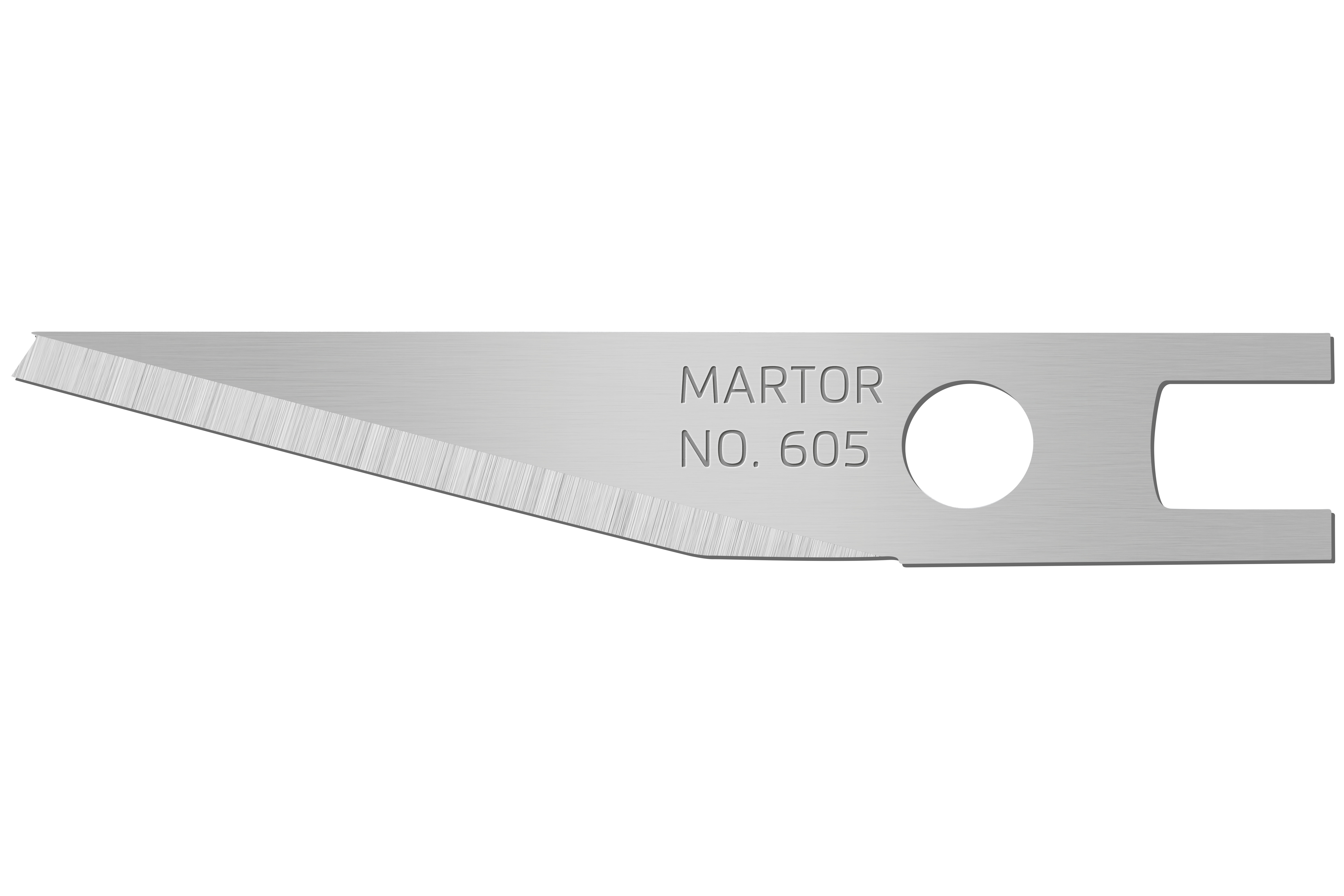 Lame de rechange MARTOR GRAFIKKLINGE 605, affûtage spécial | 10 pièces