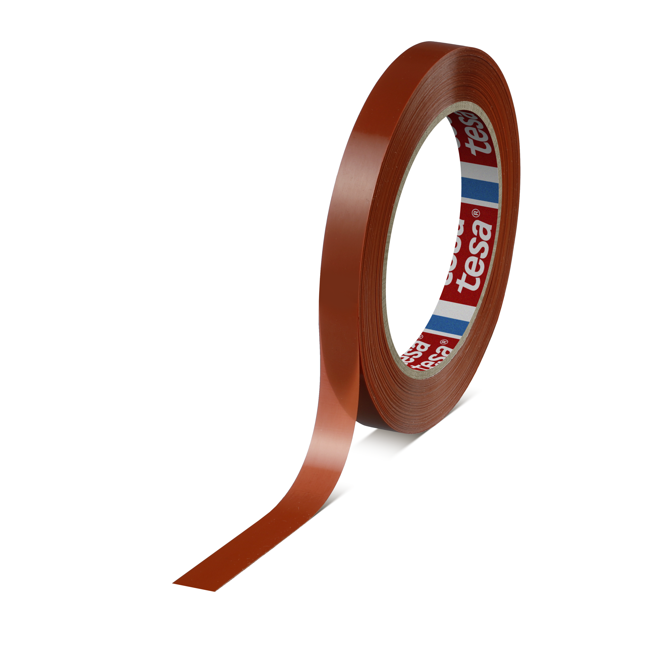 tesa 4287 strapping tape, 66 m x 15 mm, orange