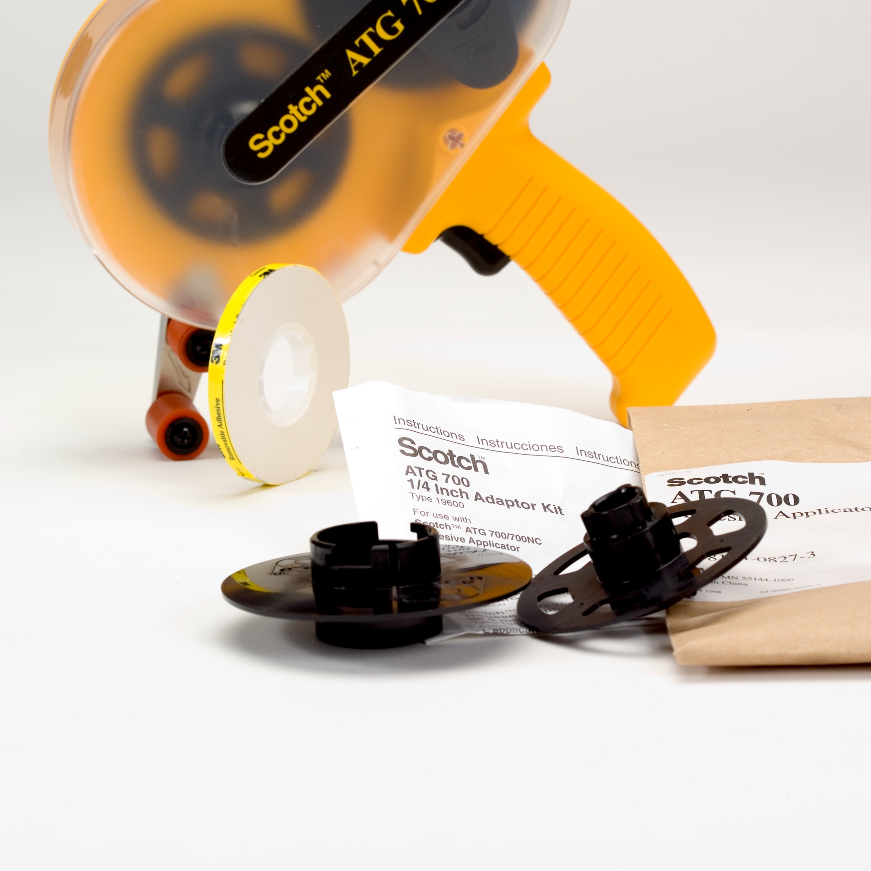 3M™ Transfer Tape 465, Clear, 25 mm x 55 m, 0.05 mm