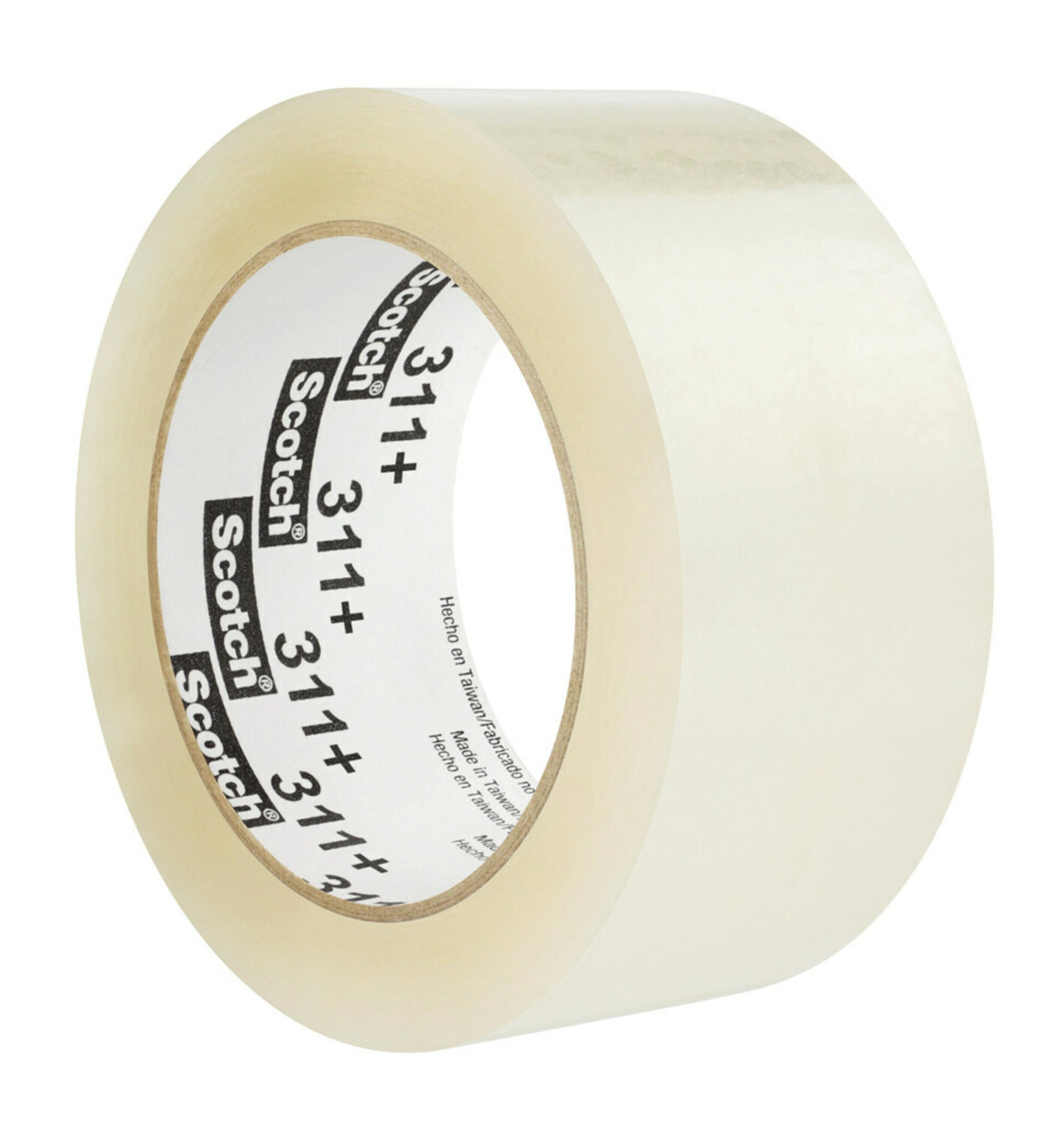Scotch® Verpackungsklebeband 311+, Transparent, 75 mm x 990 m